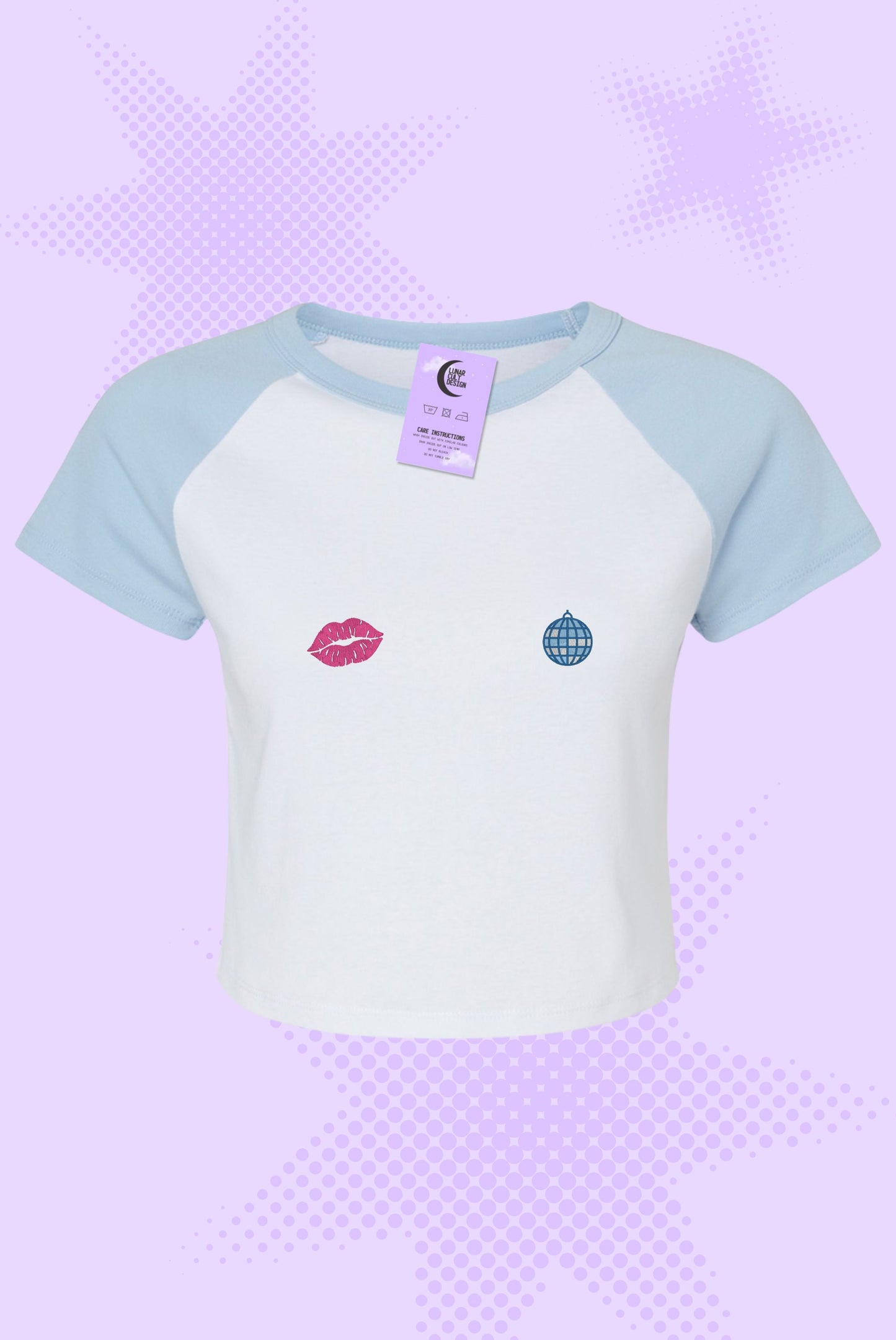 KISSCO Embroidered Baby Tee