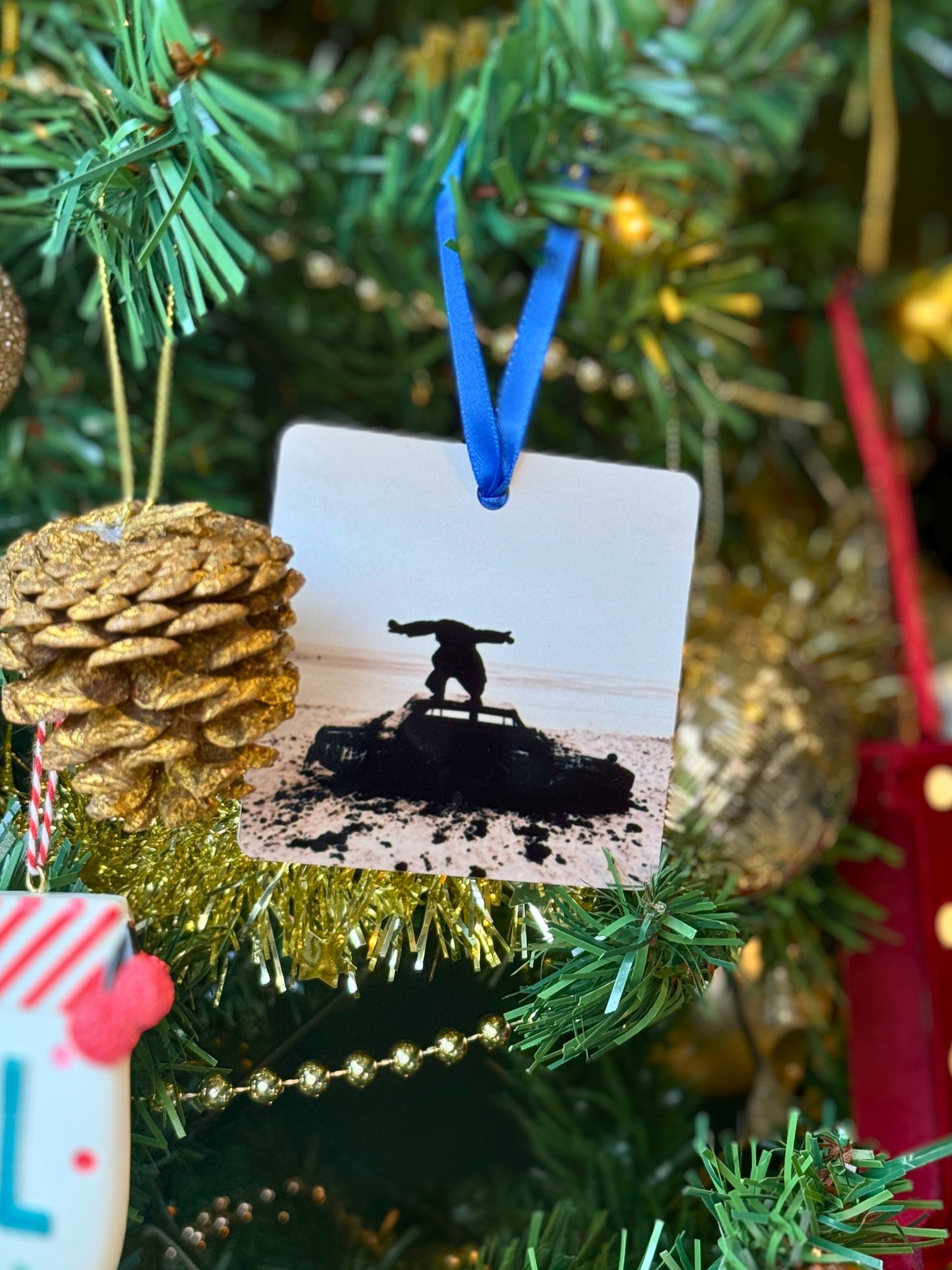 '75 Album Cover Christmas Tree Decorations