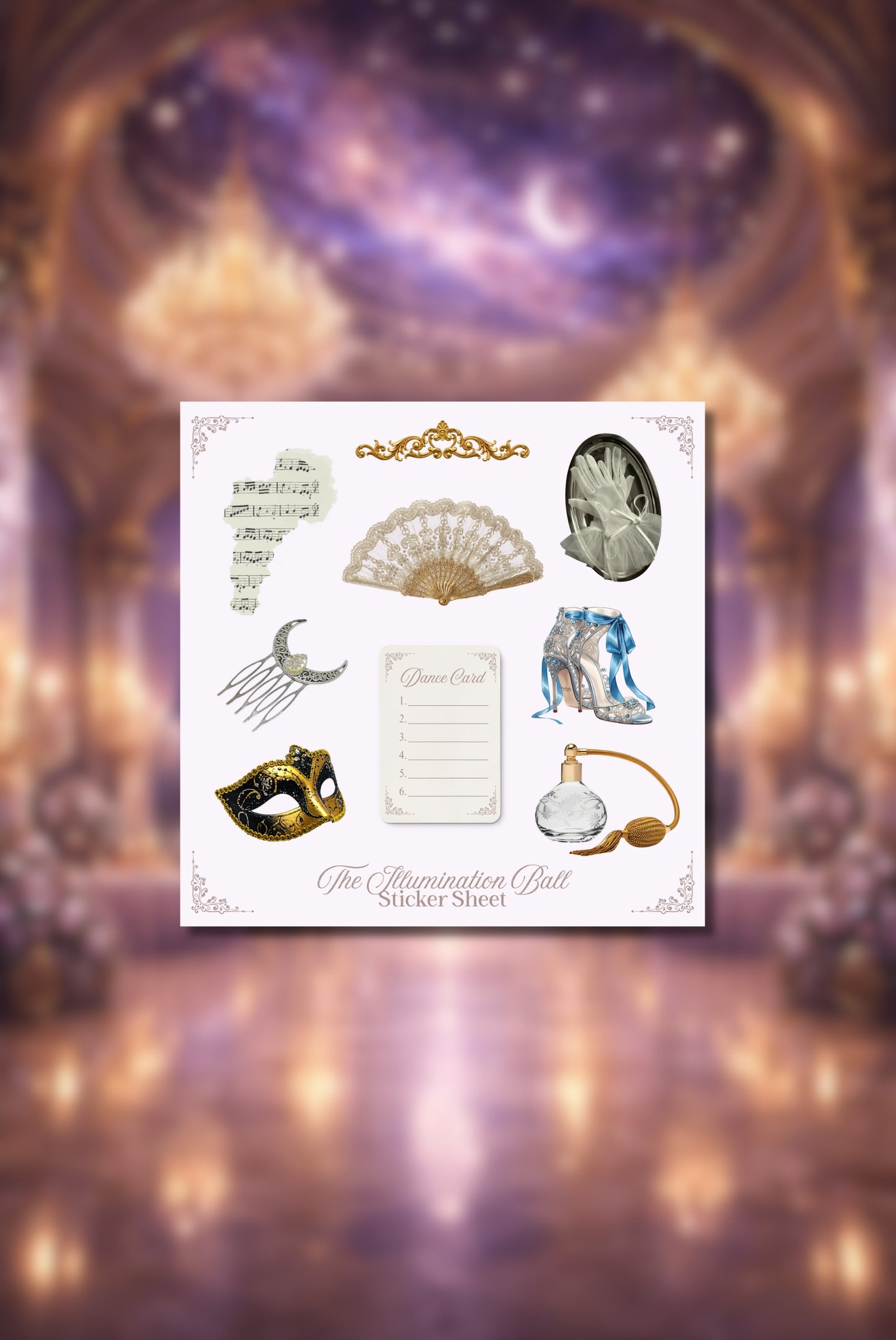Regency Sticker Sheet - The Illumination Ball