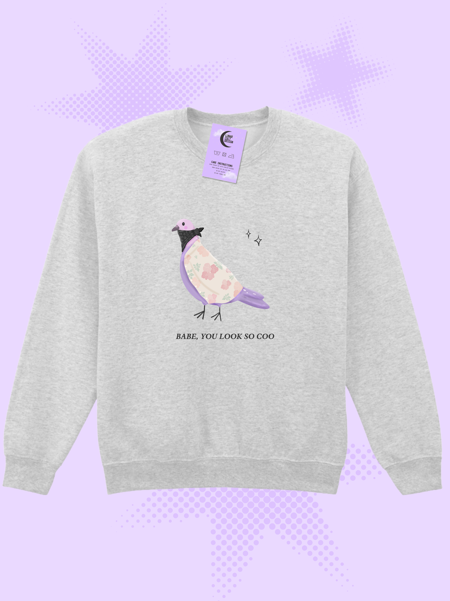 Babe, You Look So Cool Pigeon Sweatshirt