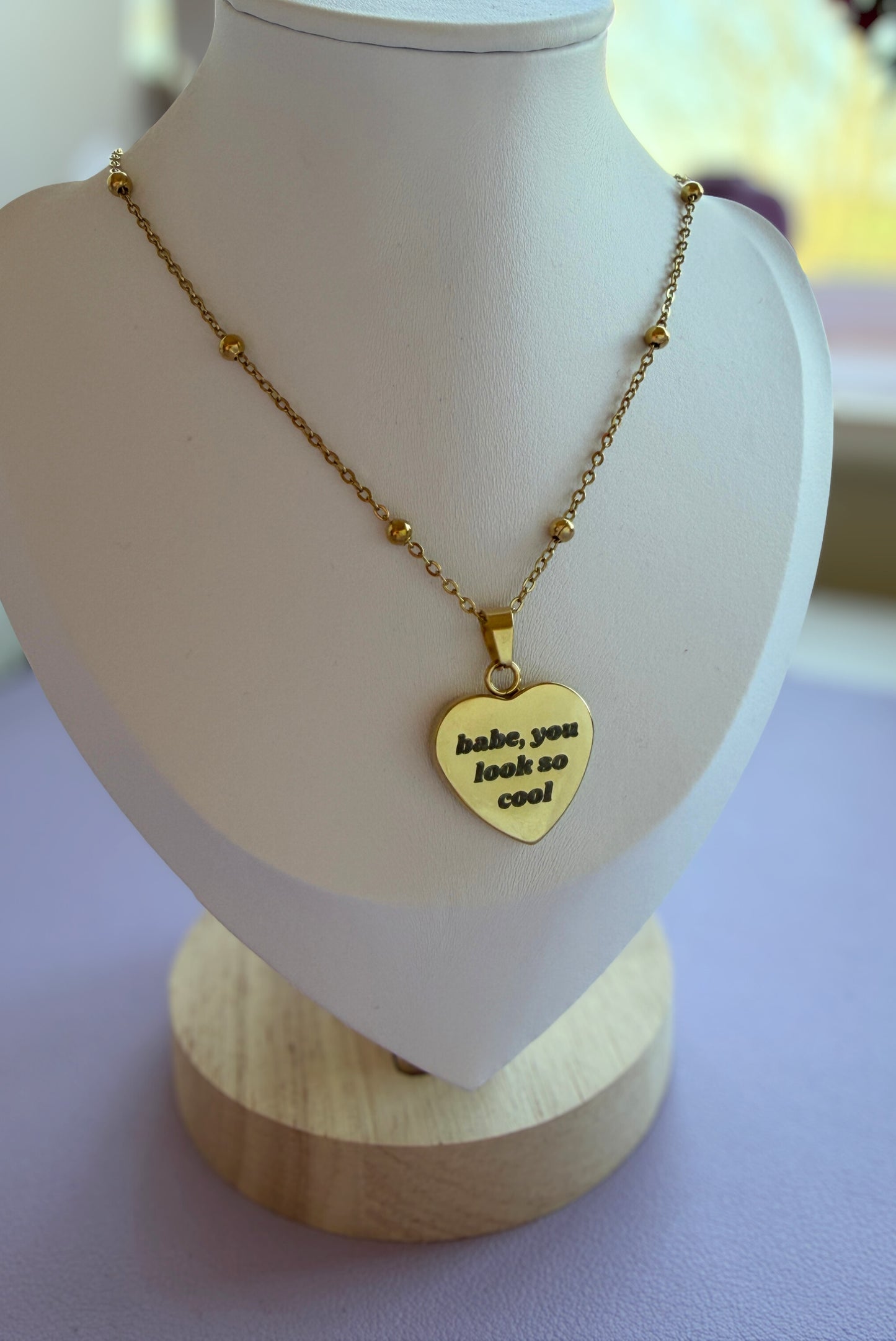 Babe, You Look So Cool Necklace