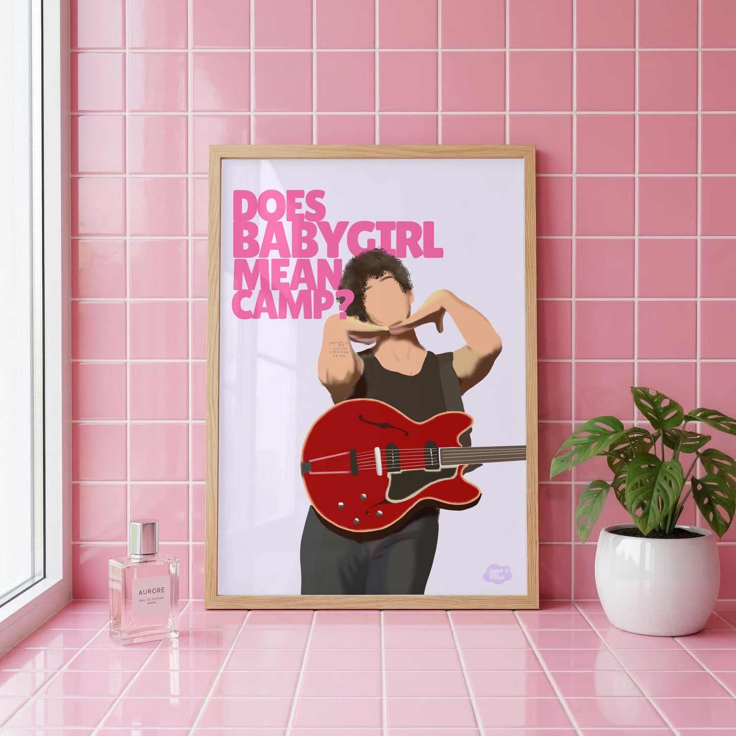 Matty Babygirl Wall Art Print