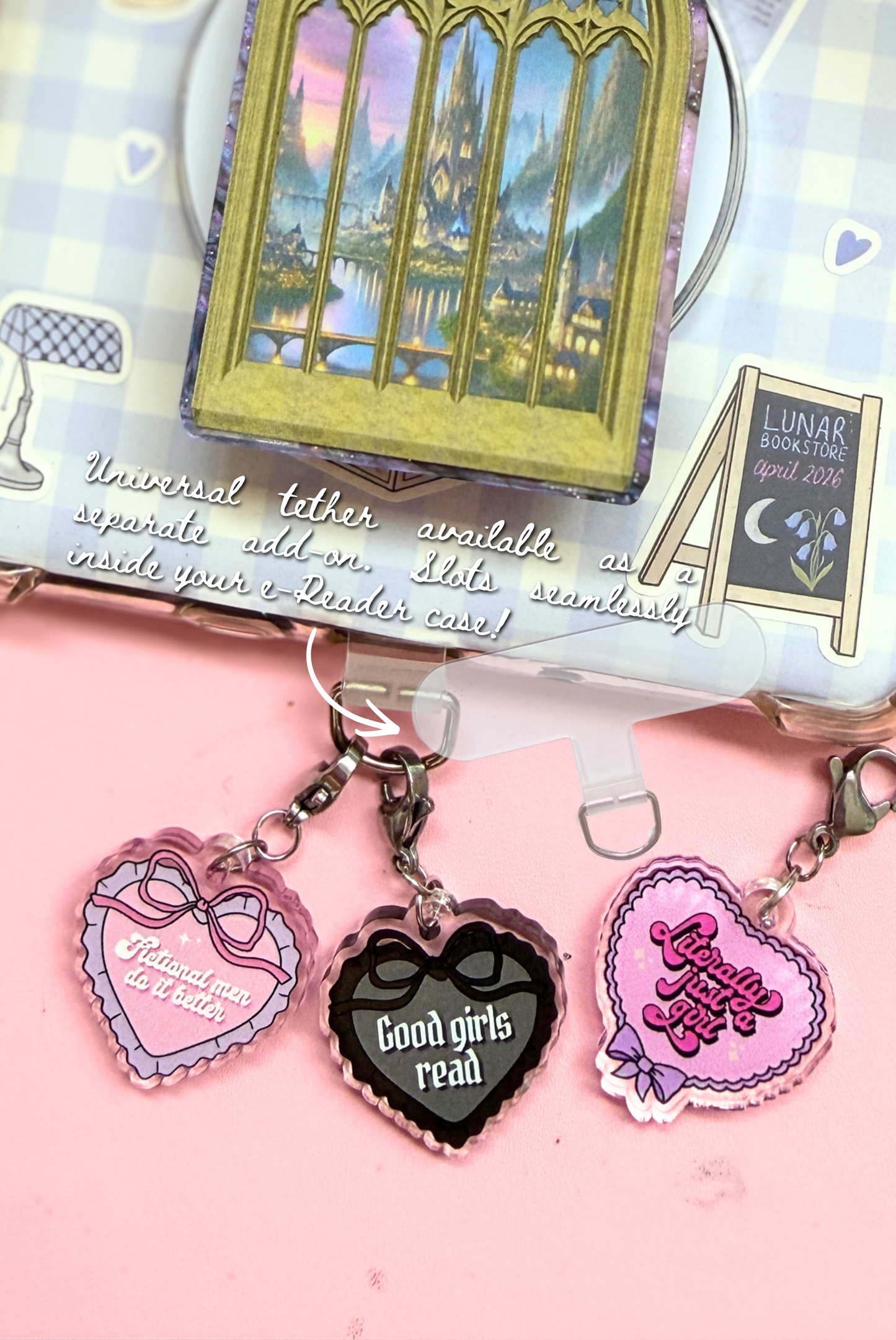 e-Reader Charms - Bookish Quotes