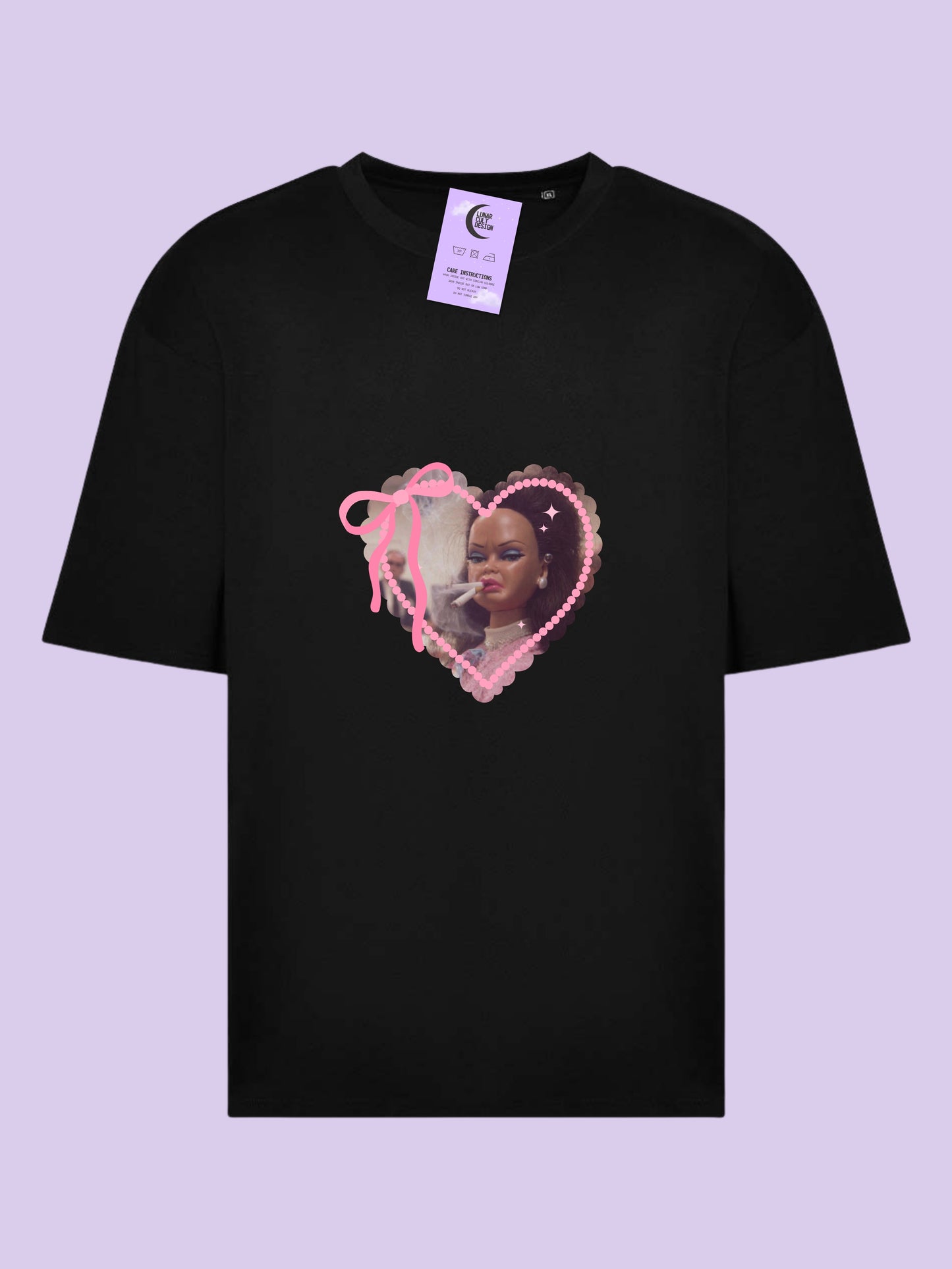Disgusted Doll Oversized Boxy T-Shirt