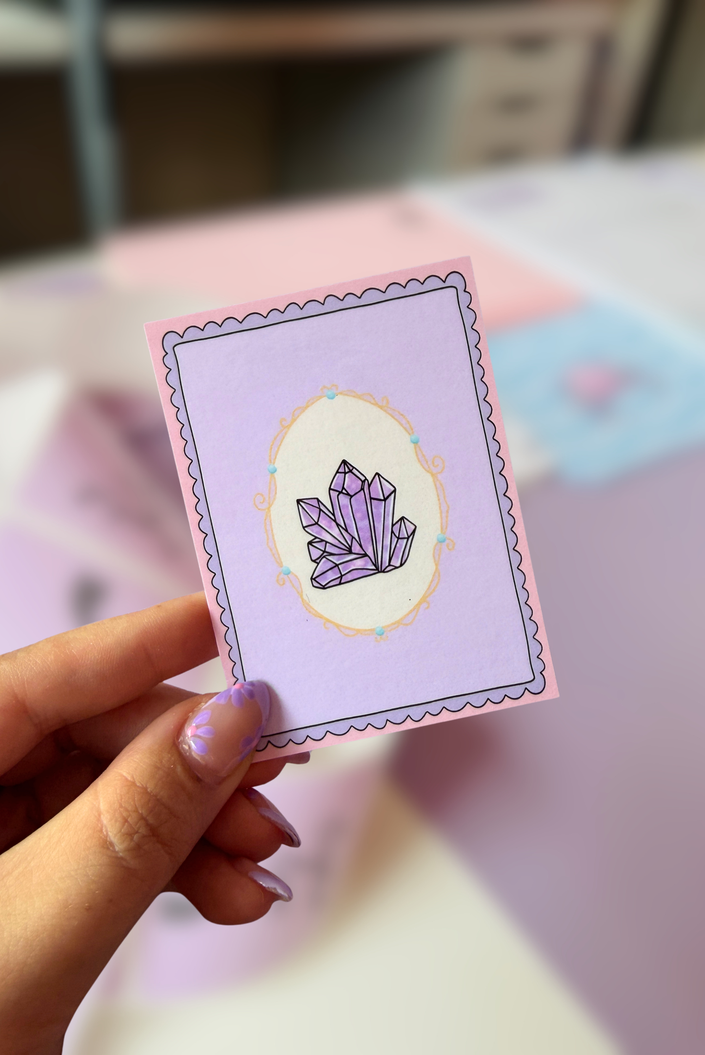 Crystal Cove Journal Prompt Card