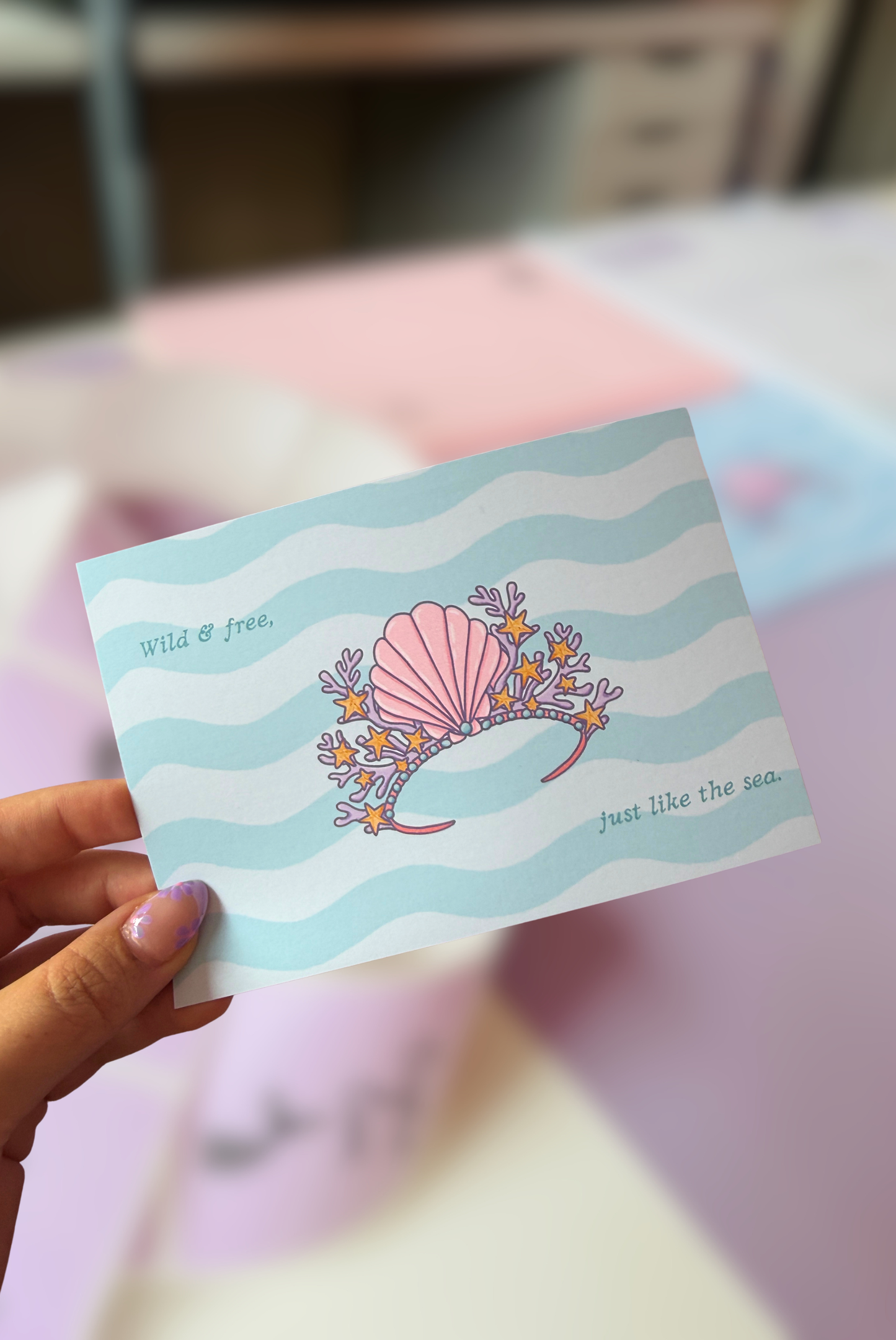 Wild & Free Postcard