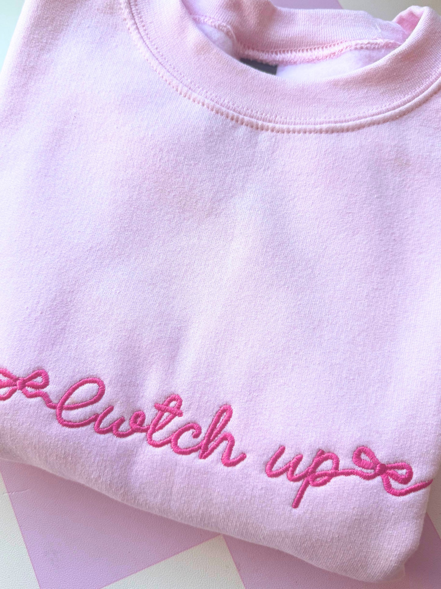 Cwtch Up Embroidered Sweatshirt - Size M