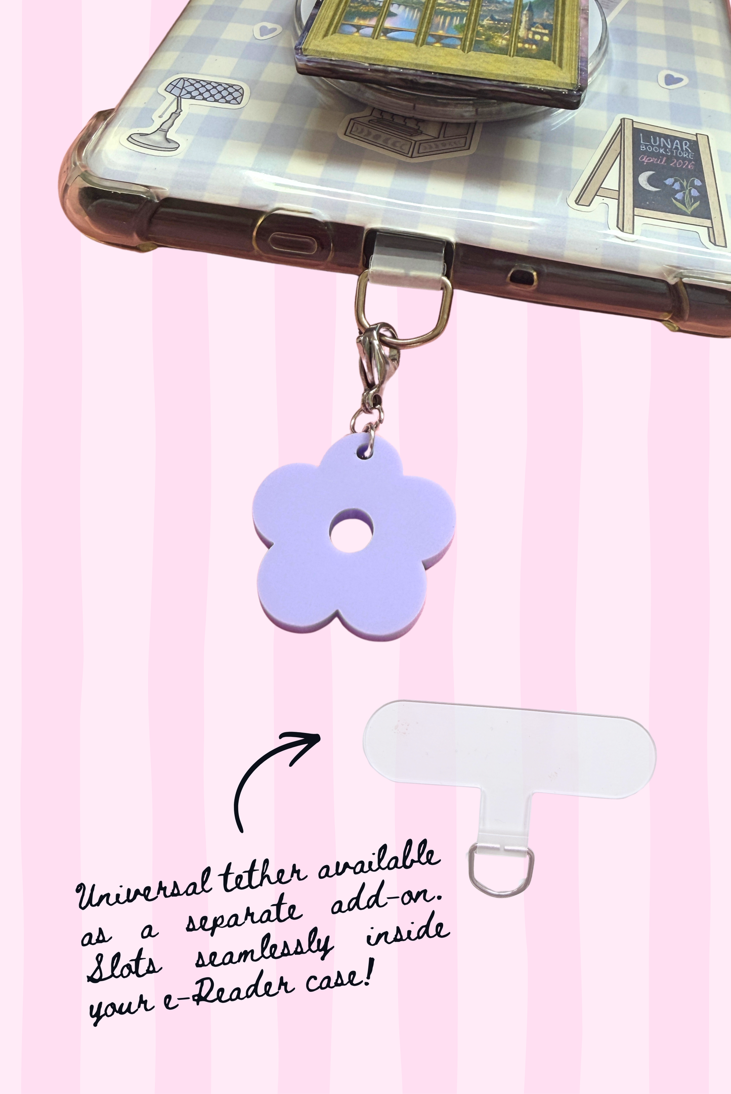 e-Reader Charms - Flowers