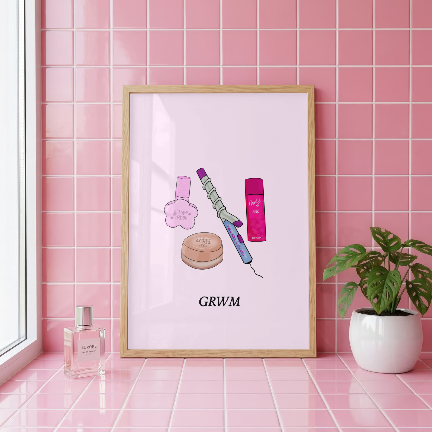 GRWM Wall Art Print