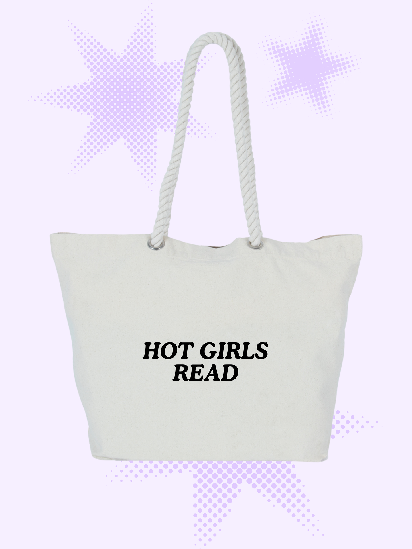 Hot Girls Read Tote Bag