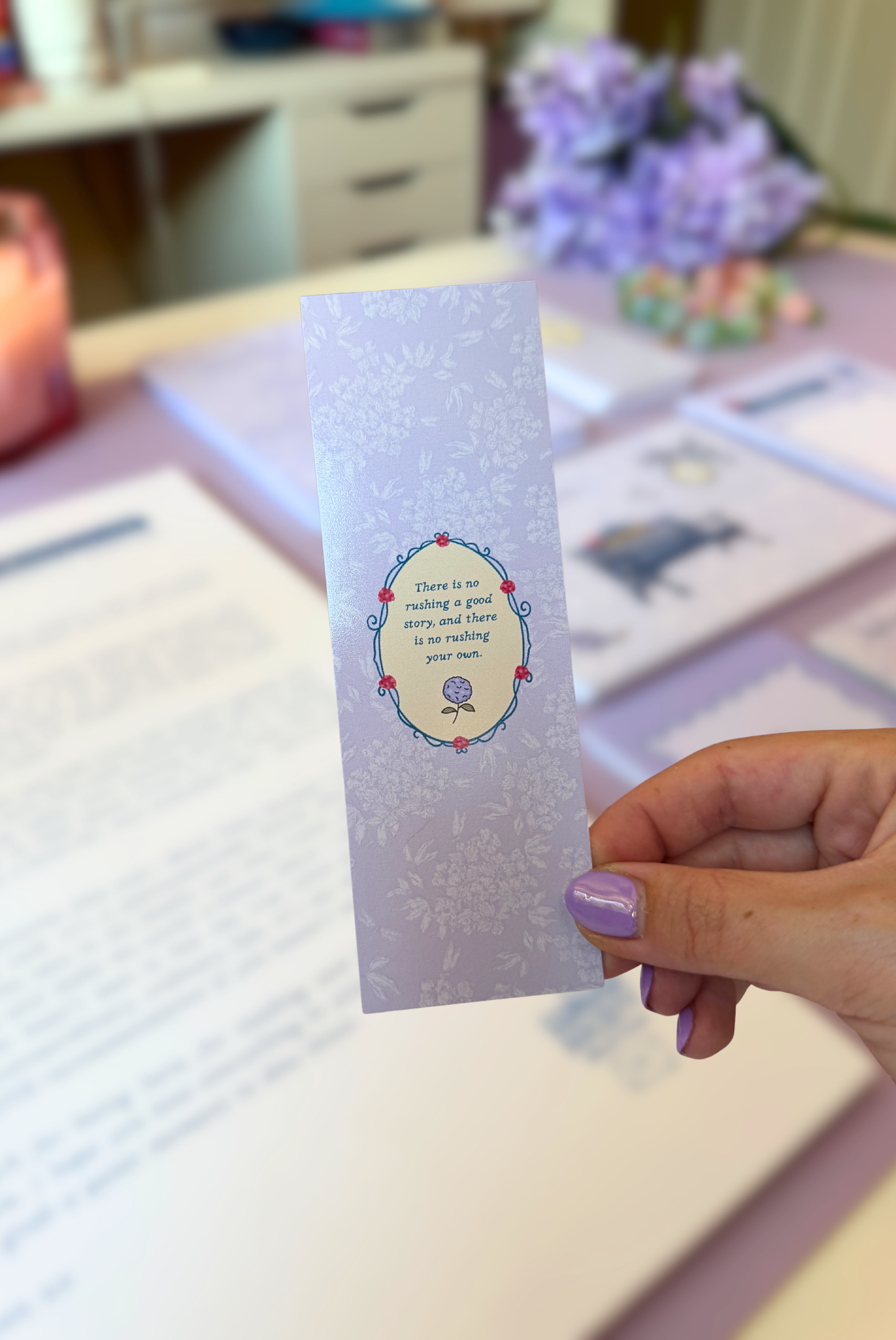 Hydrangea Lane Bookmark