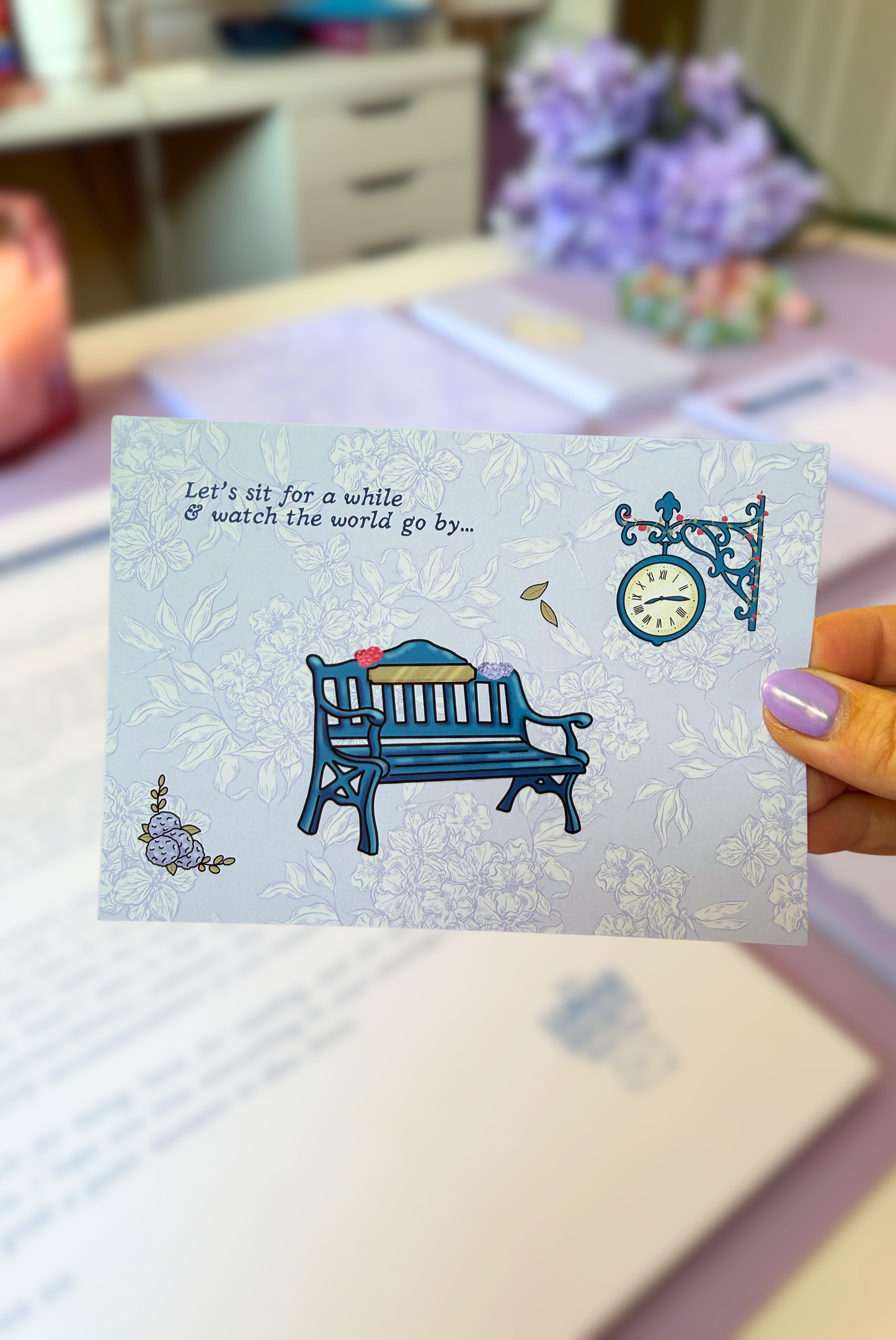 Hydrangea Lane Postcard