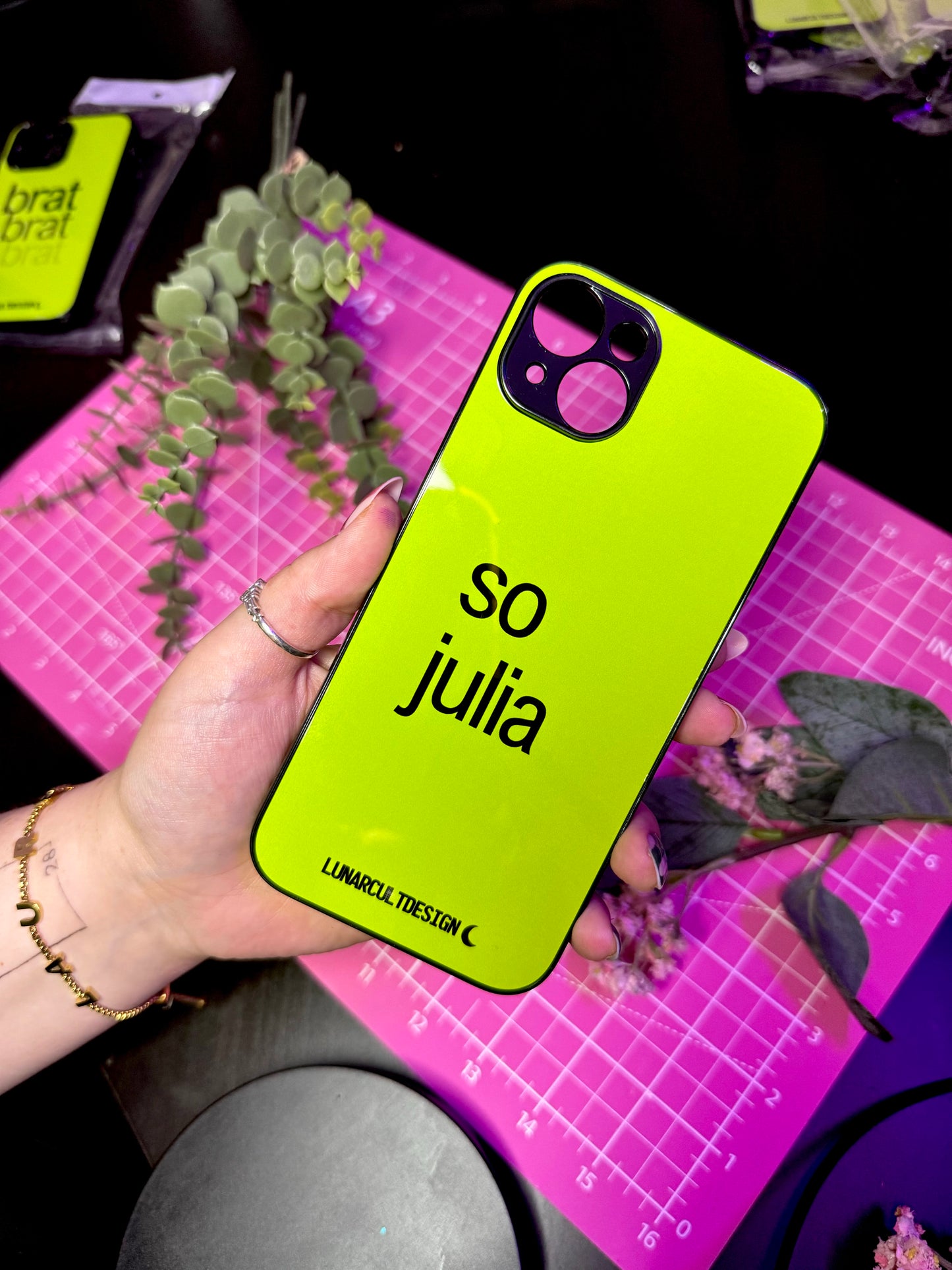 So Julia iPhone Case
