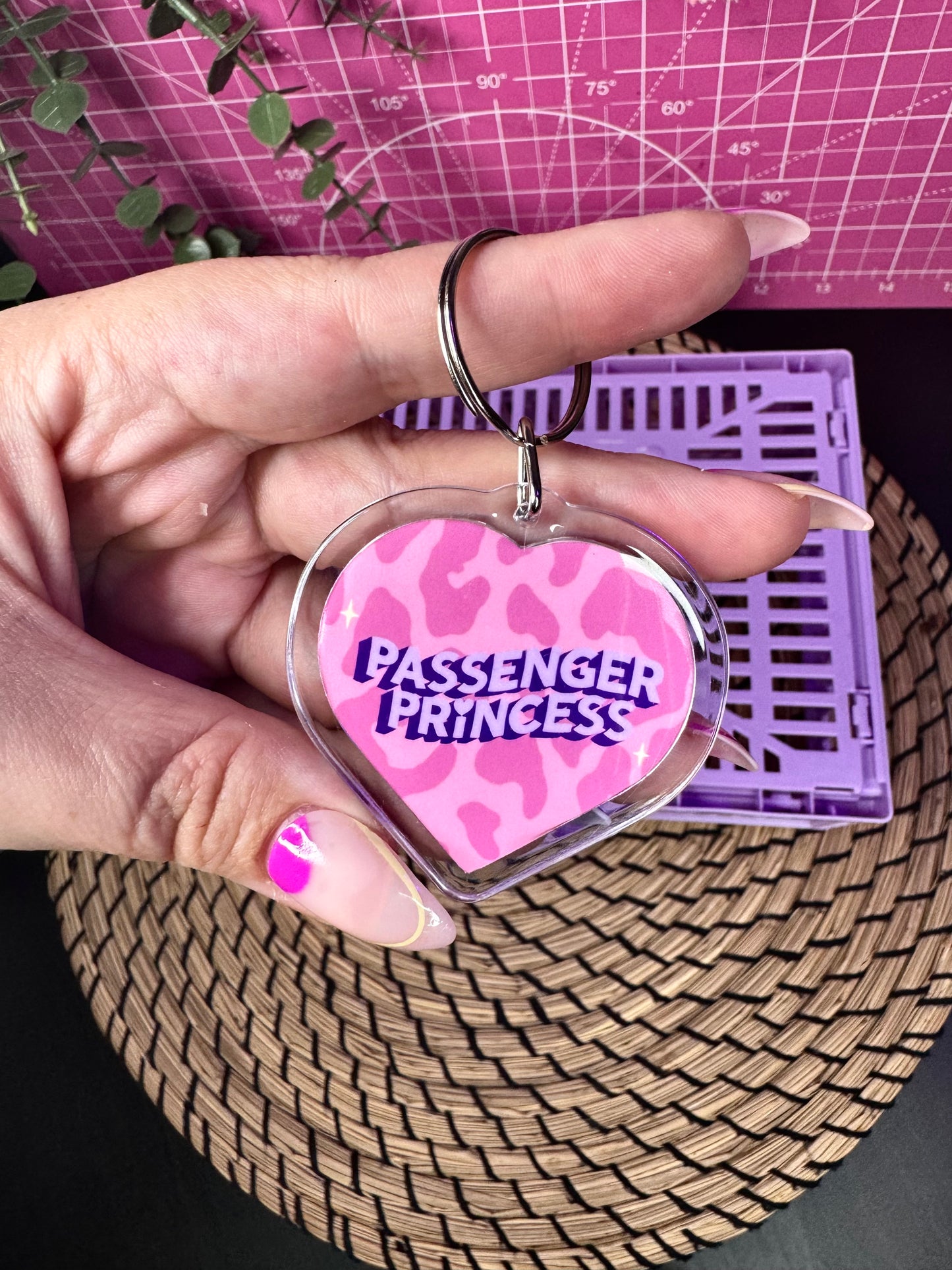 Passenger Princess Keyring