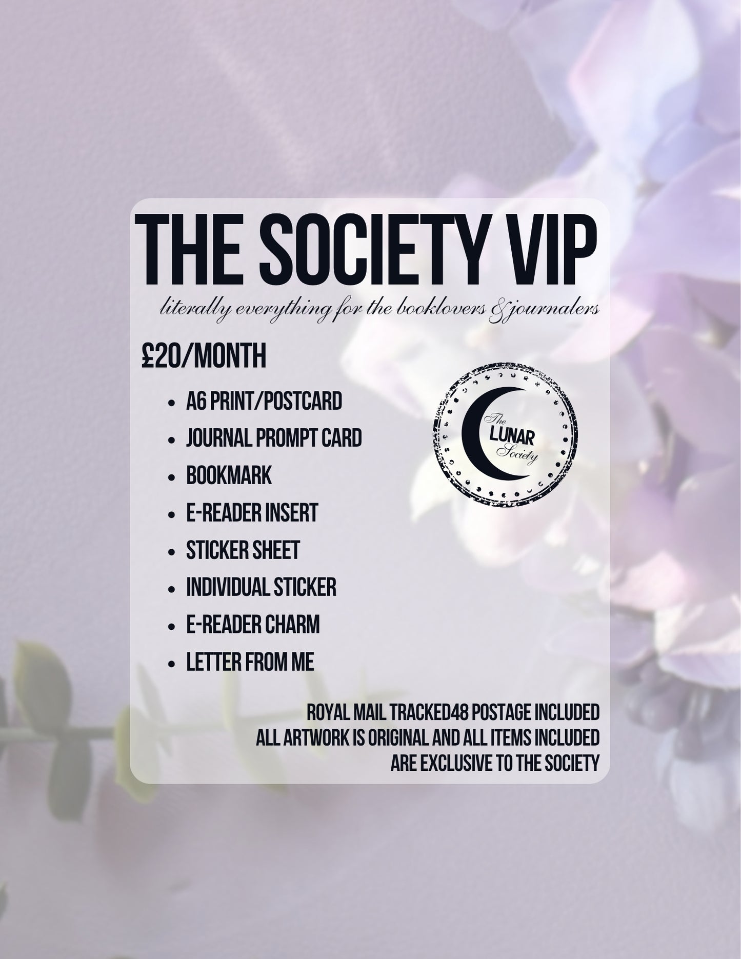 The Lunar Society Mail Club 💌