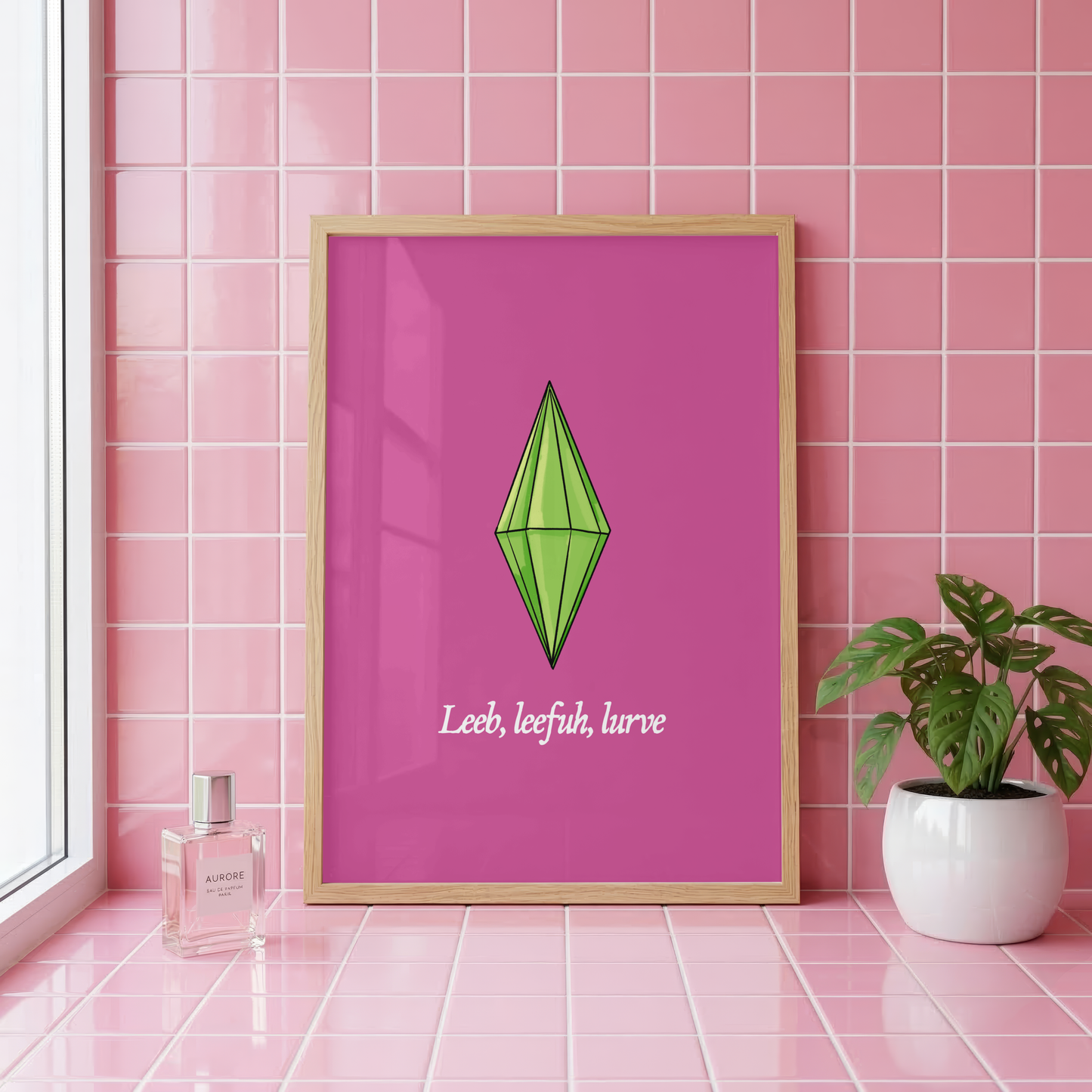 Live Laugh Love Wall Art Print