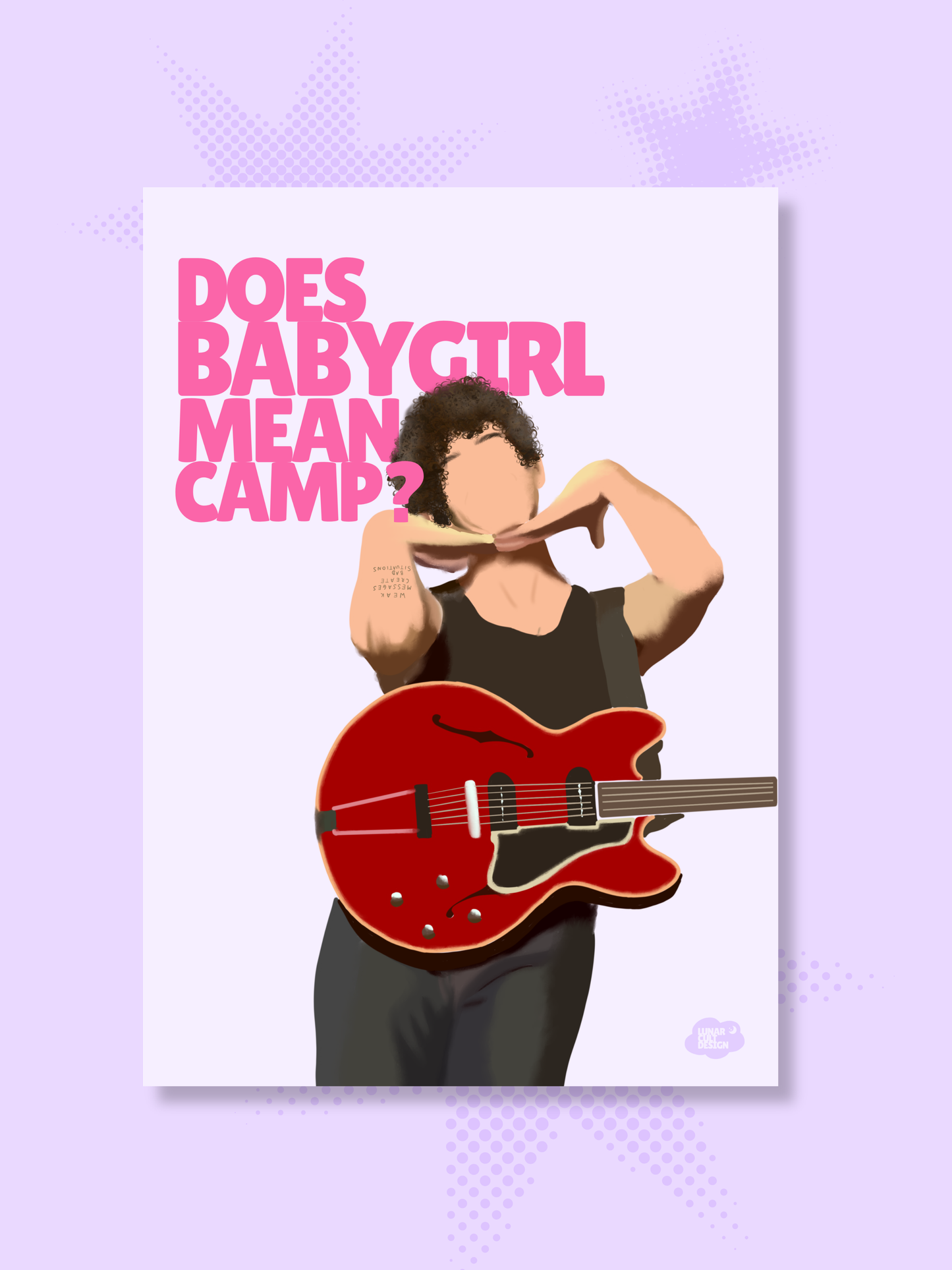 Matty Babygirl Wall Art Print