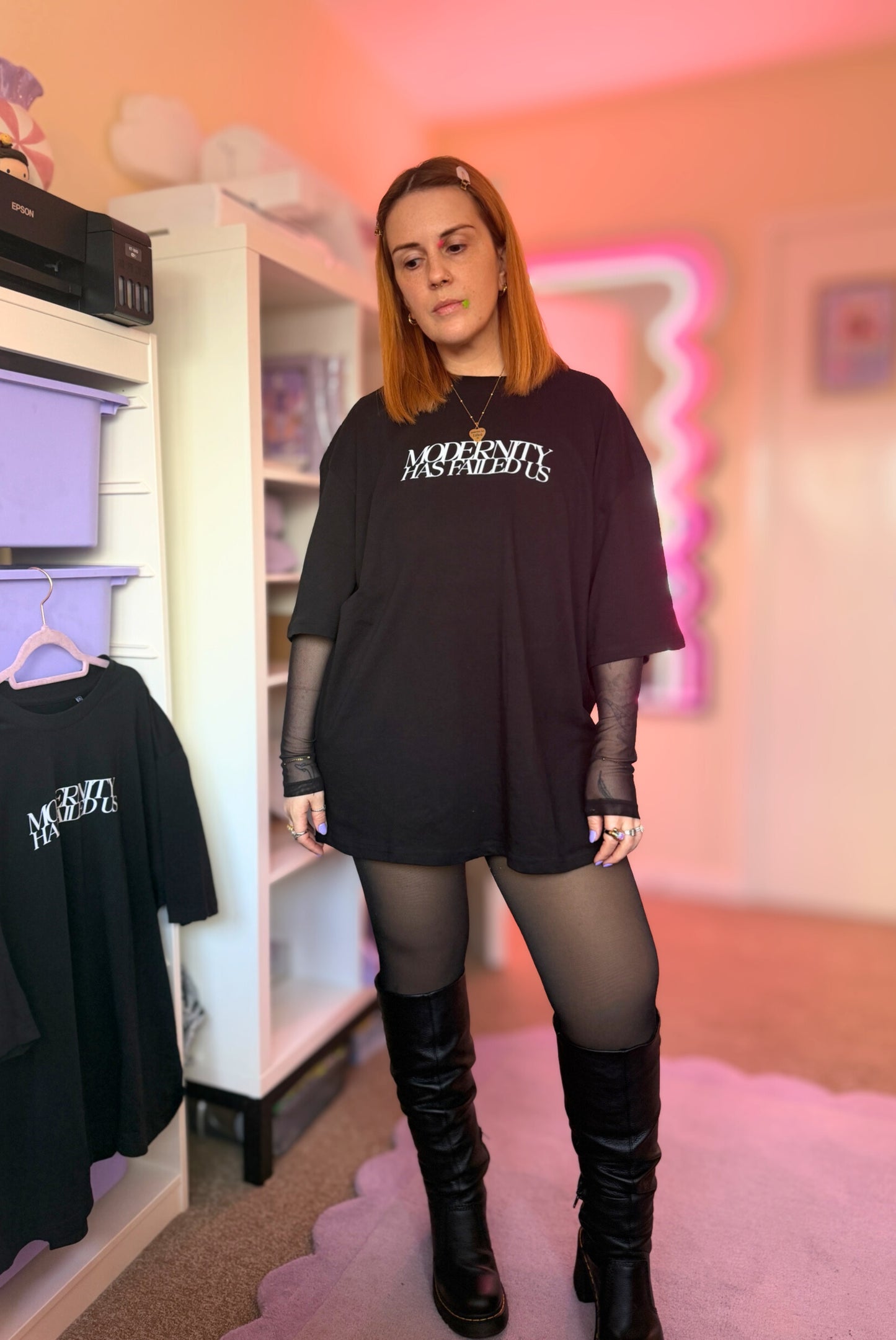 Modernity Has Failed Us Oversized Boxy T-Shirt