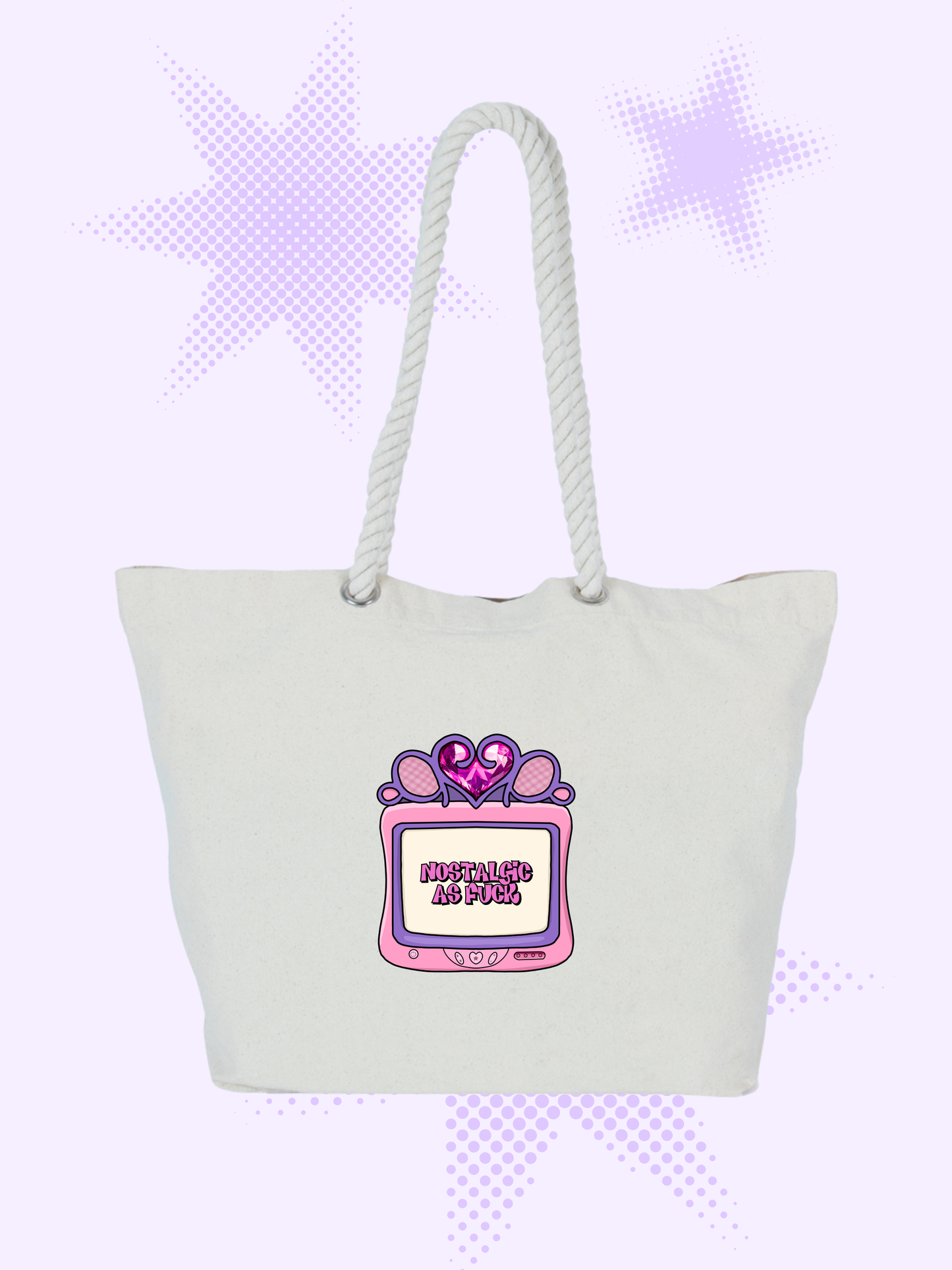 Nostalgic AF Tote Bag