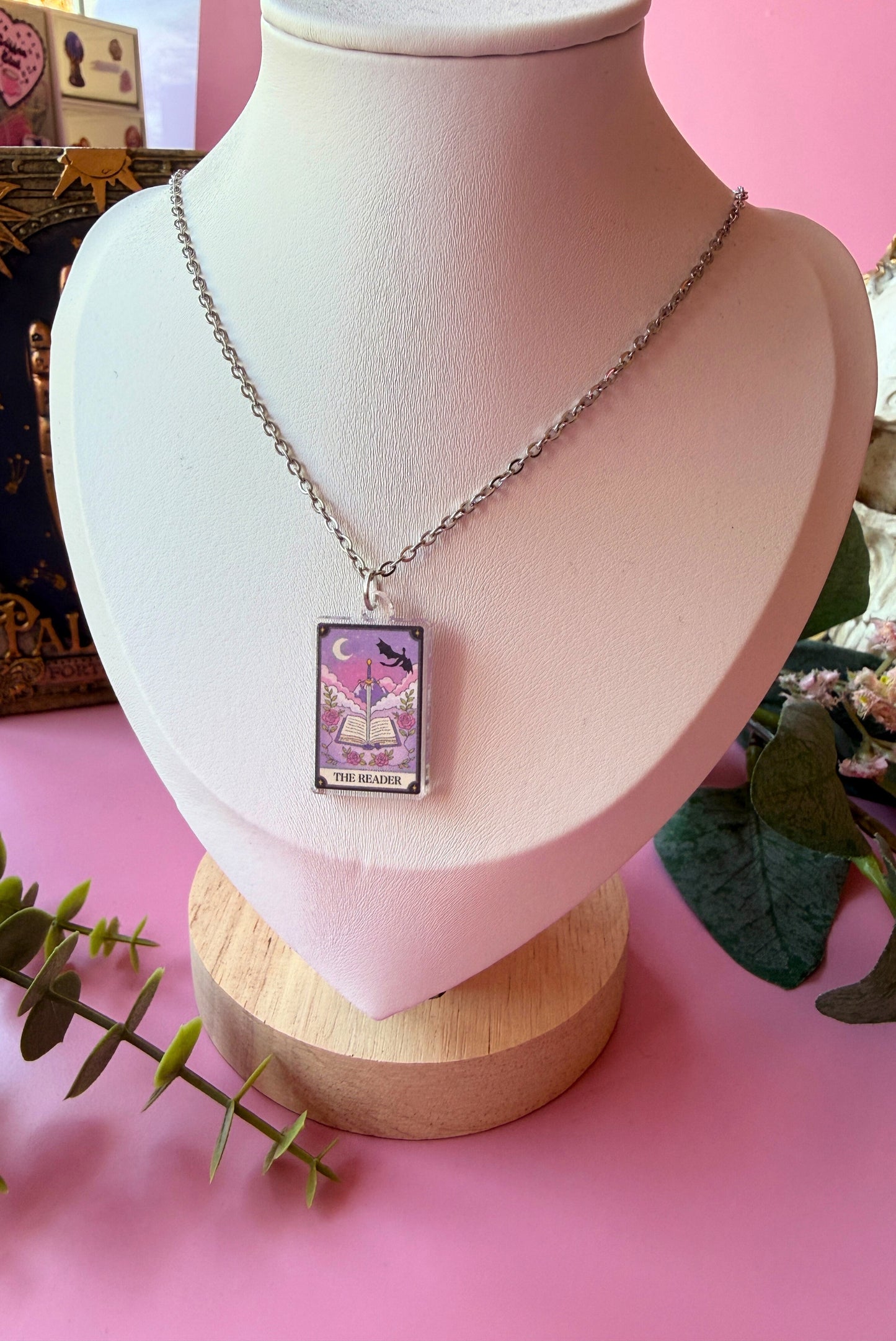 The Reader Tarot Necklace