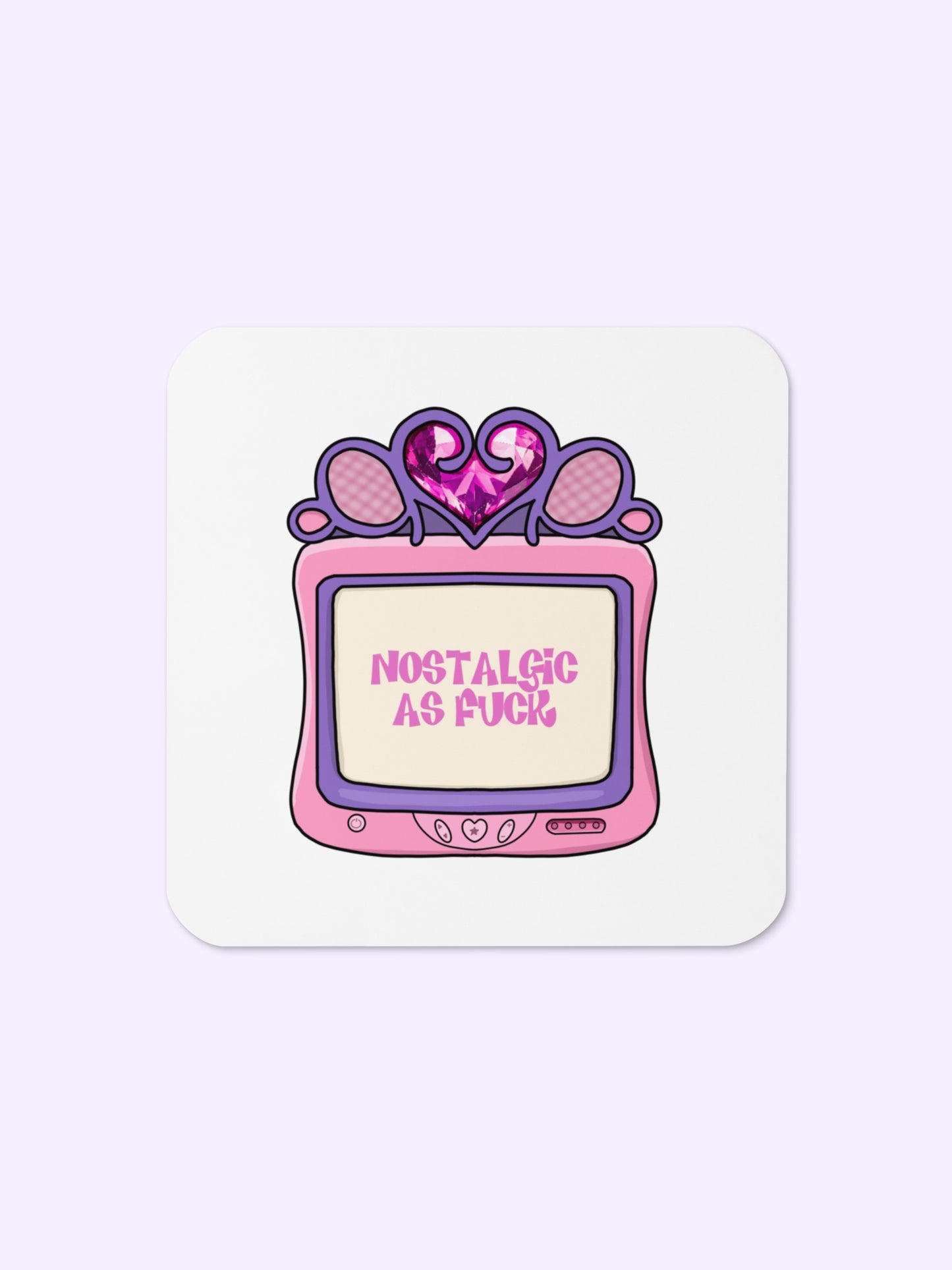 Nostalgic AF Coaster