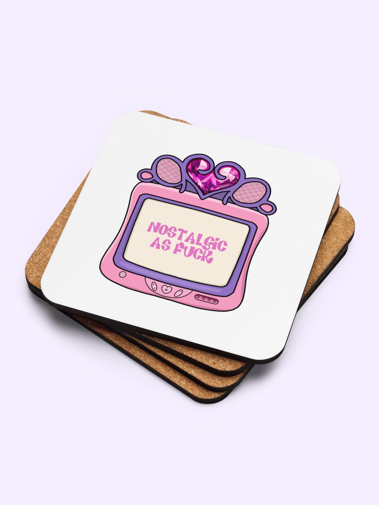 Nostalgic AF Coaster