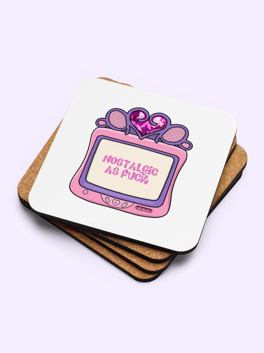 Nostalgic AF Coaster