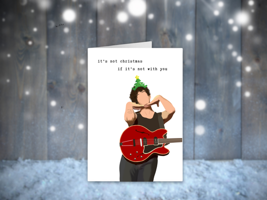 It's Not Christmas If It's Not With You The 1975 Christmas Card