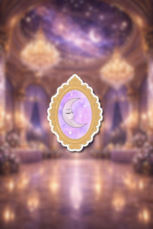 Lady Lunar Sticker