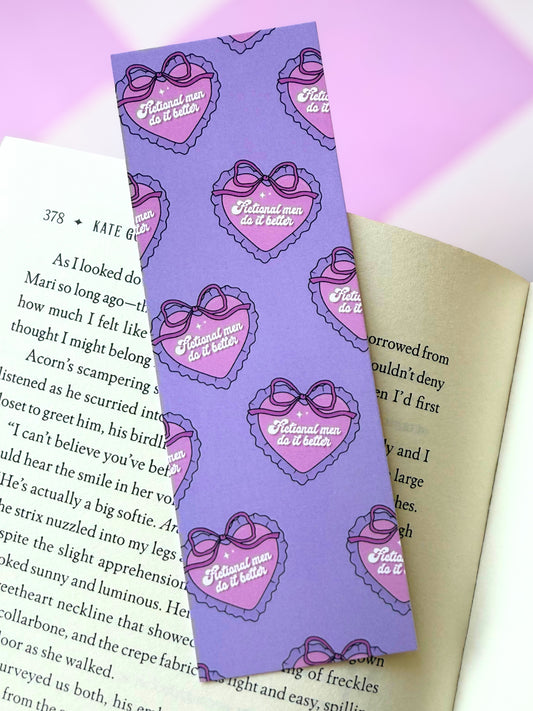 Fictional Men Do It Better Bookmark