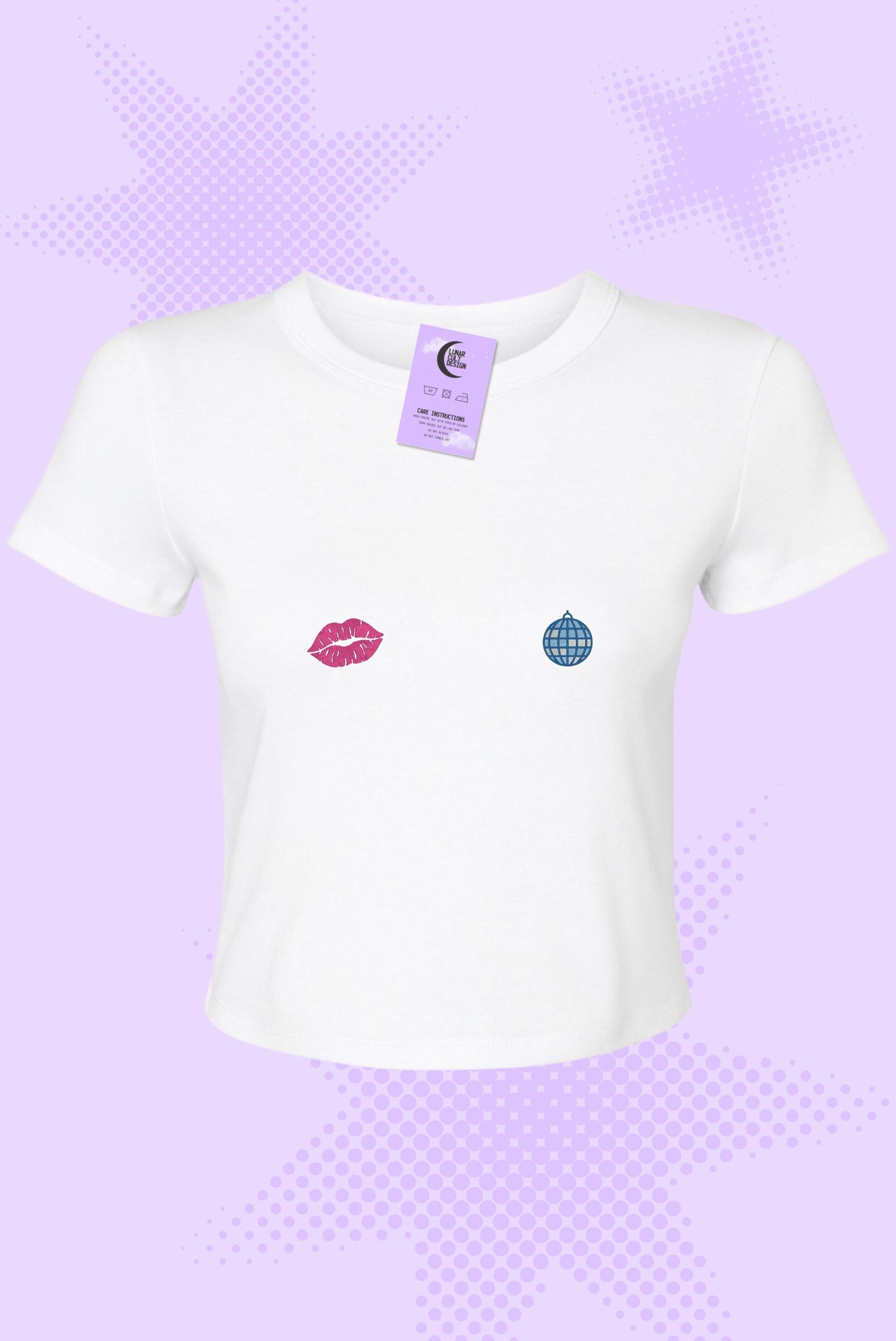 KISSCO Embroidered Baby Tee