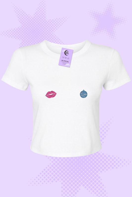 KISSCO Embroidered Baby Tee