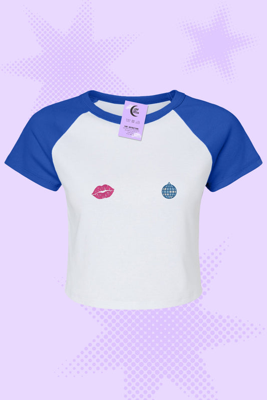 KISSCO Embroidered Baby Tee