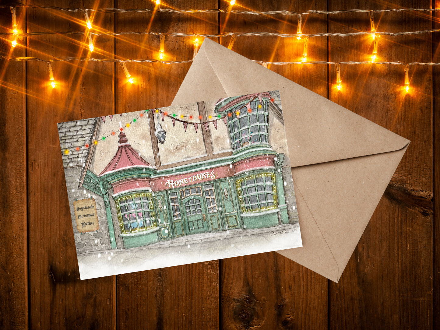 Honeydukes Christmas Card