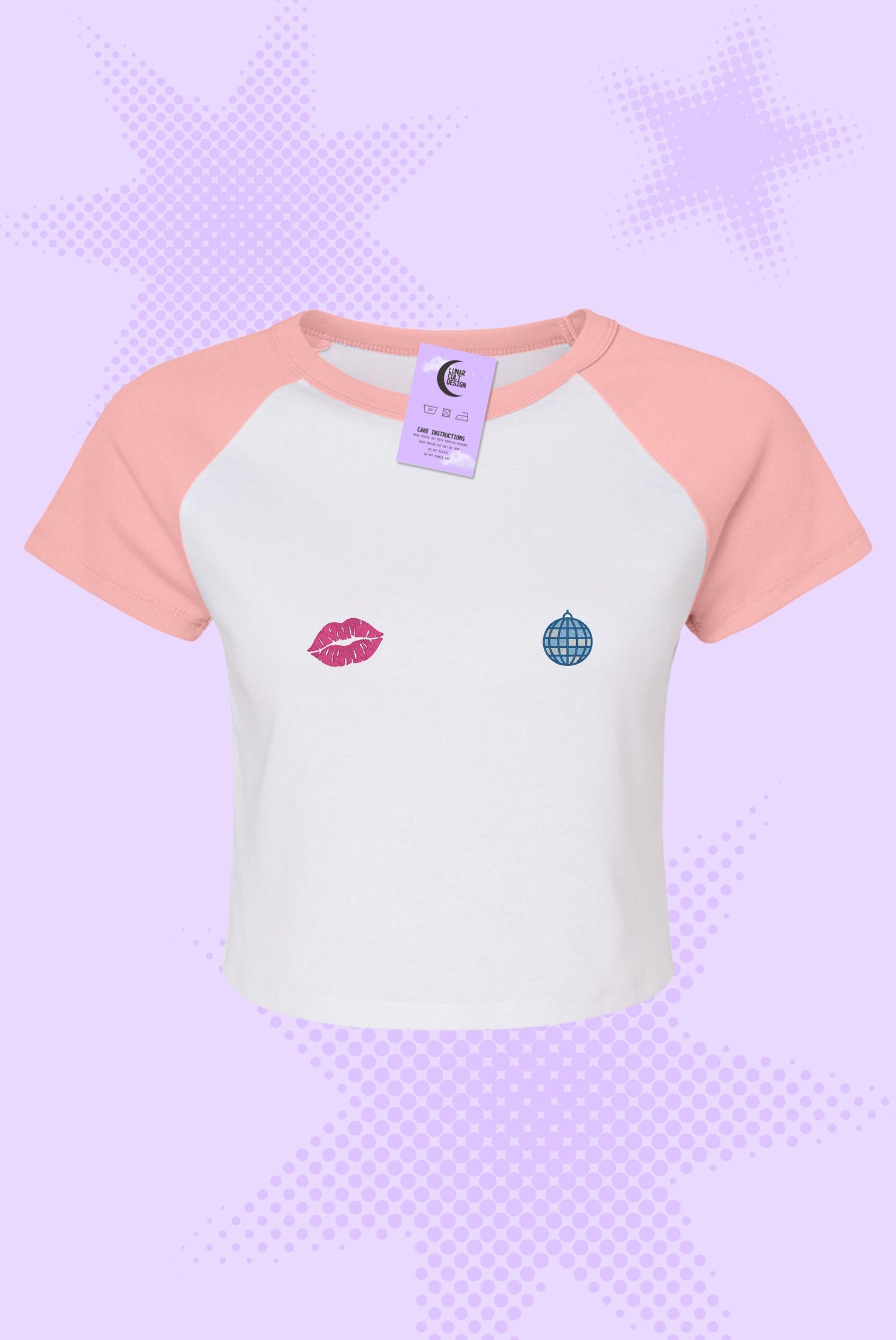 KISSCO Embroidered Baby Tee