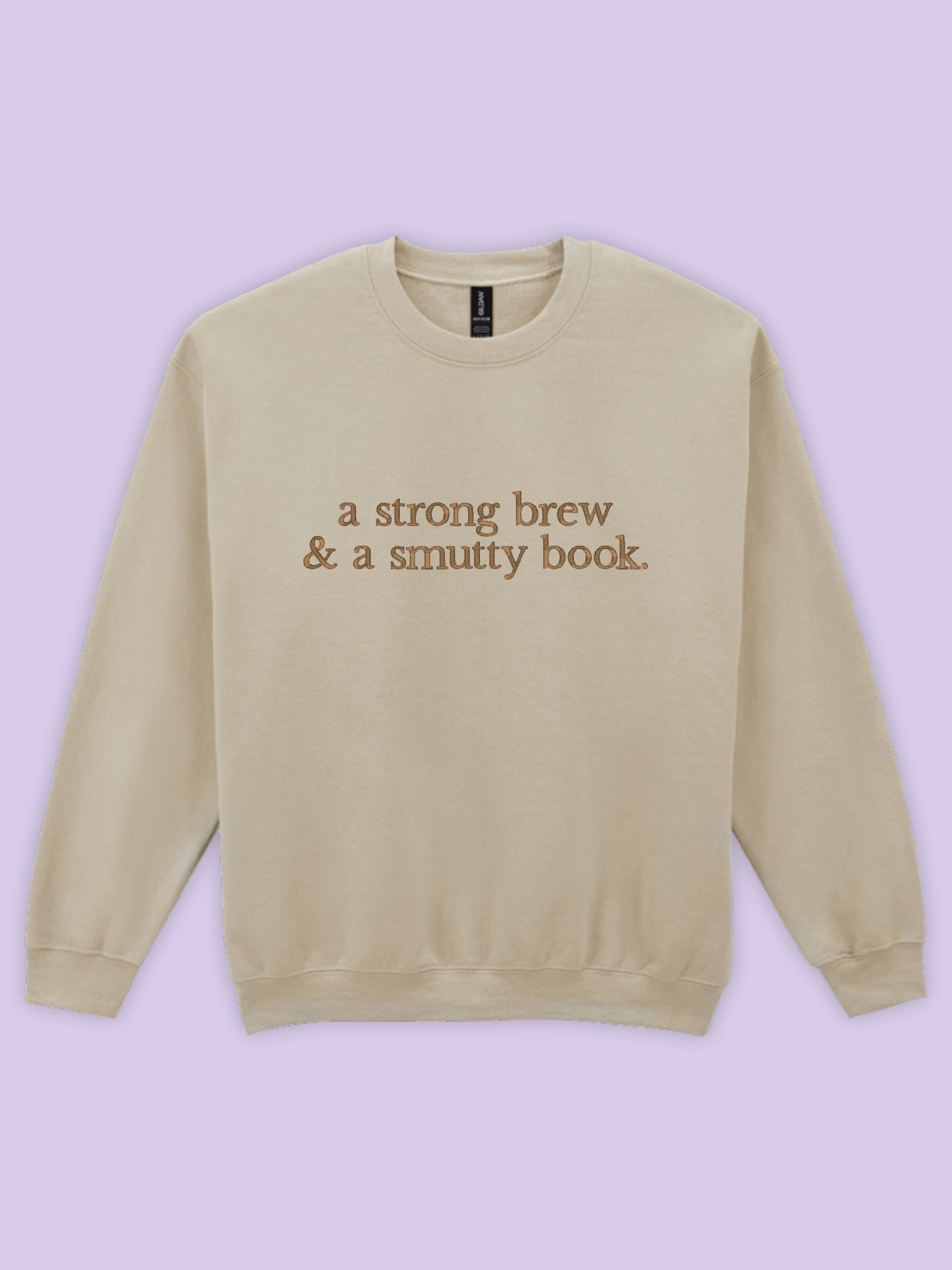 Custom Books & Beverage Embroidered Sweatshirt
