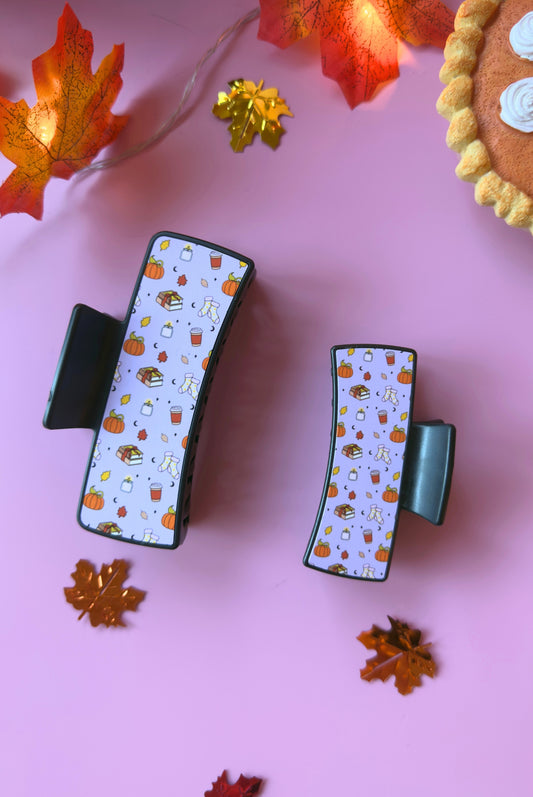 Autumn Girly Claw Clips