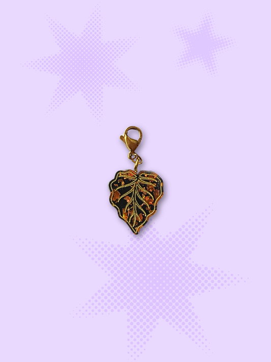 Autumn Leaf Charm