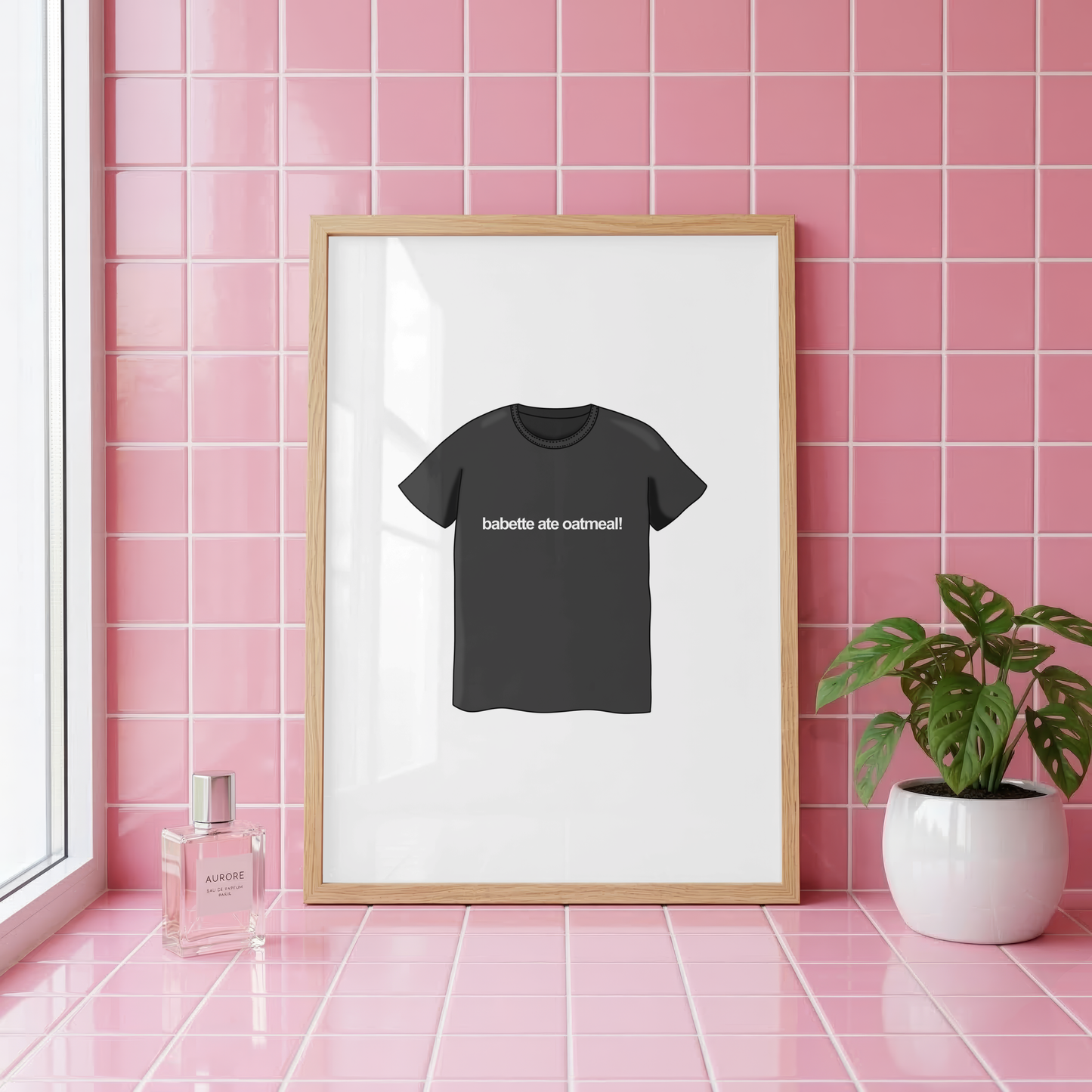 Babette Ate Oatmeal Wall Art Print
