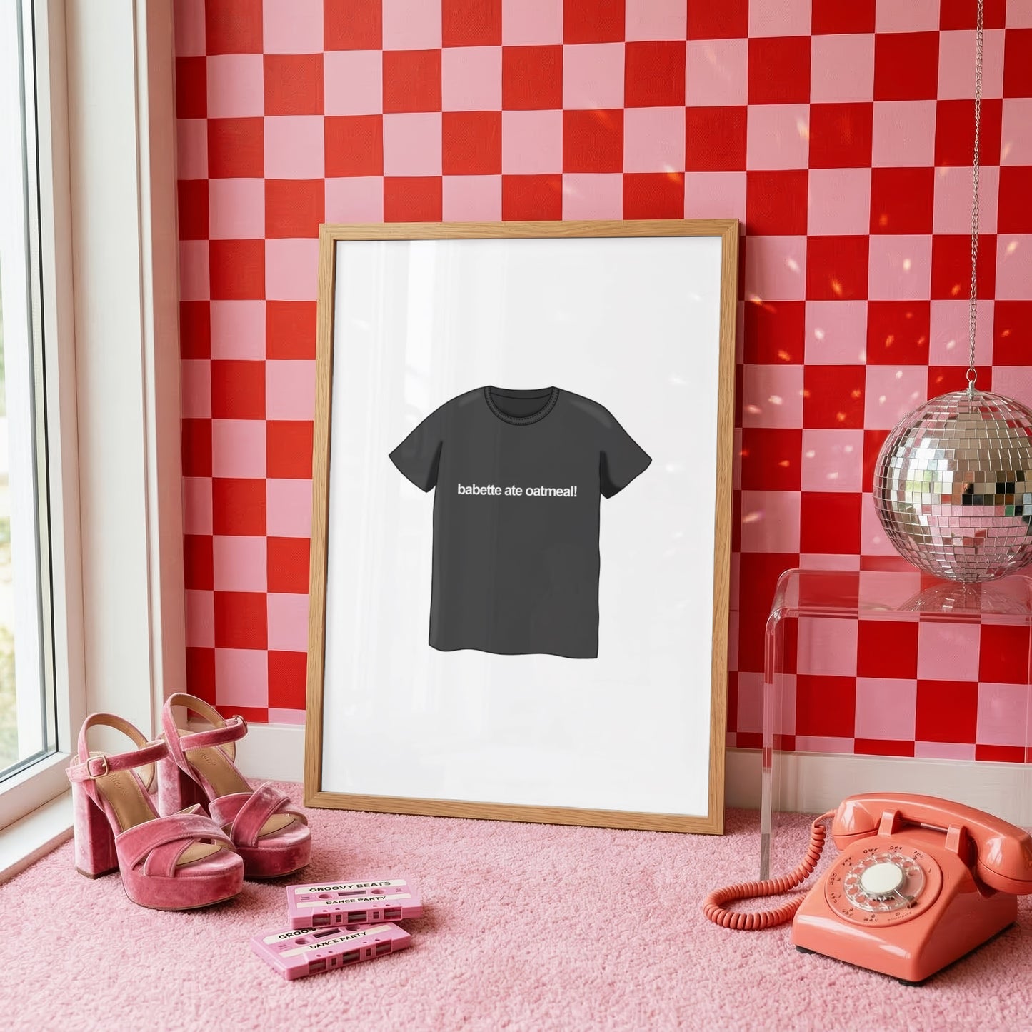 Babette Ate Oatmeal Wall Art Print