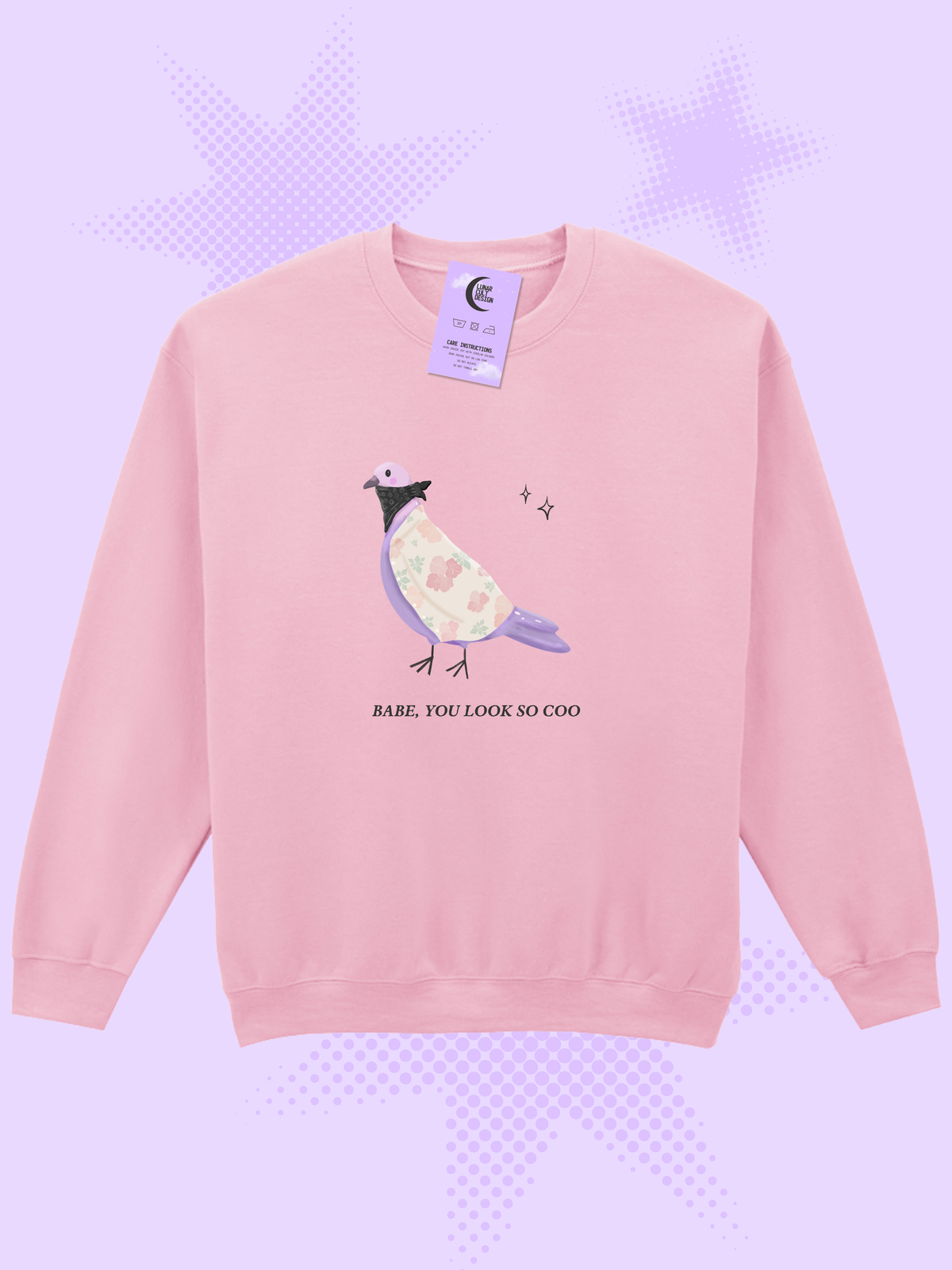 Babe, You Look So Cool Pigeon Sweatshirt