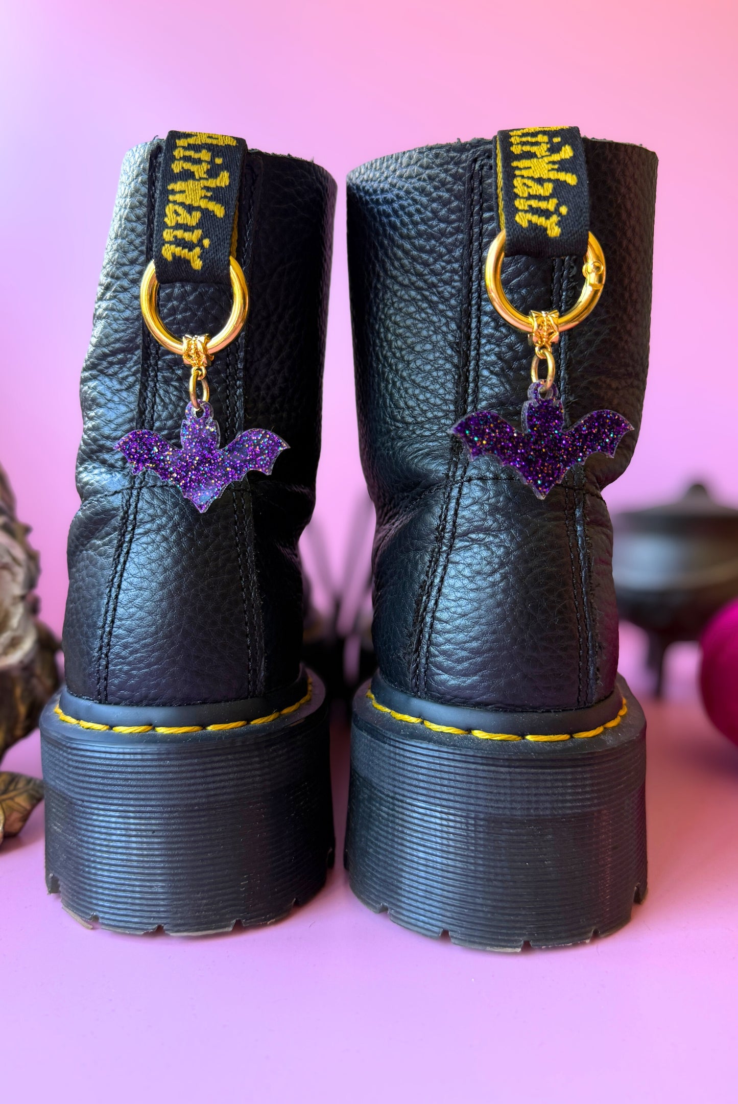 Bat Boot Charms