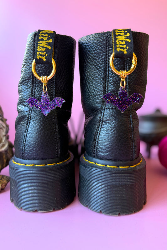 Bat Boot Charms