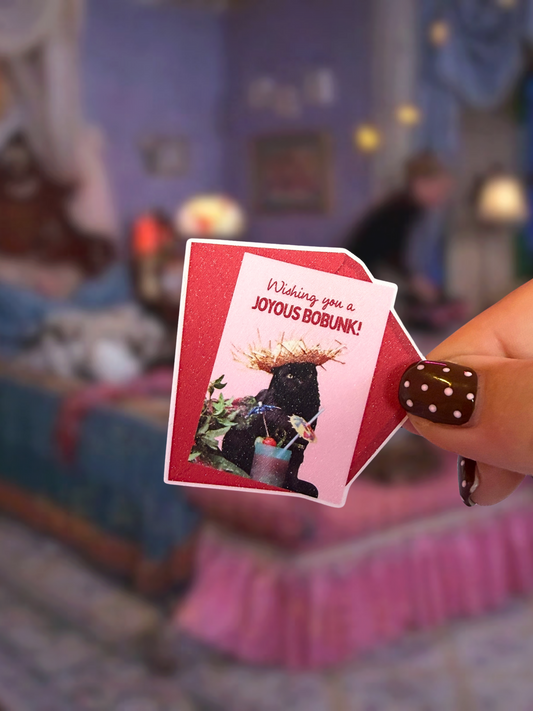 Joyous Bobunk Sparkly Sticker