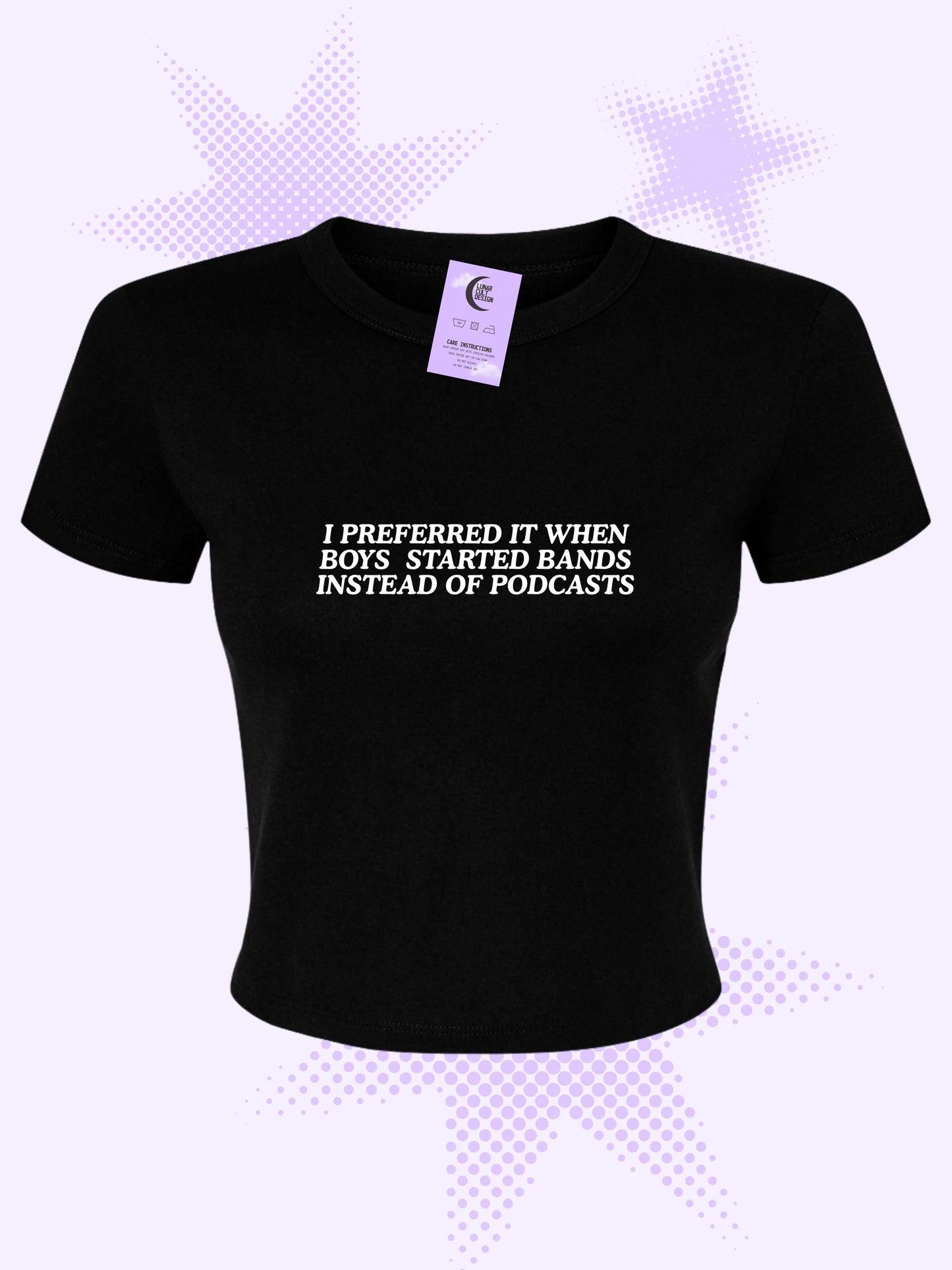 I Preferred It When Boys Started Bands Baby Tee