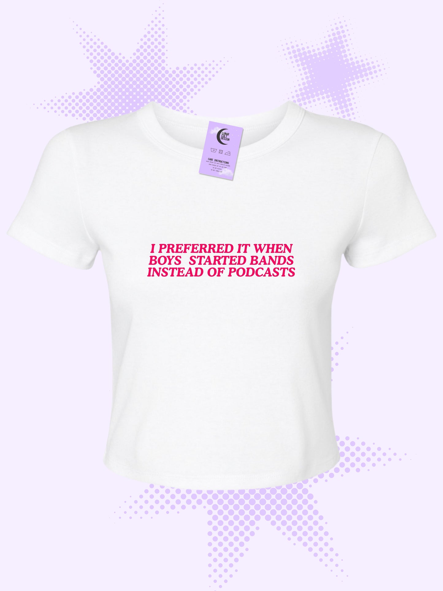 I Preferred It When Boys Started Bands Baby Tee