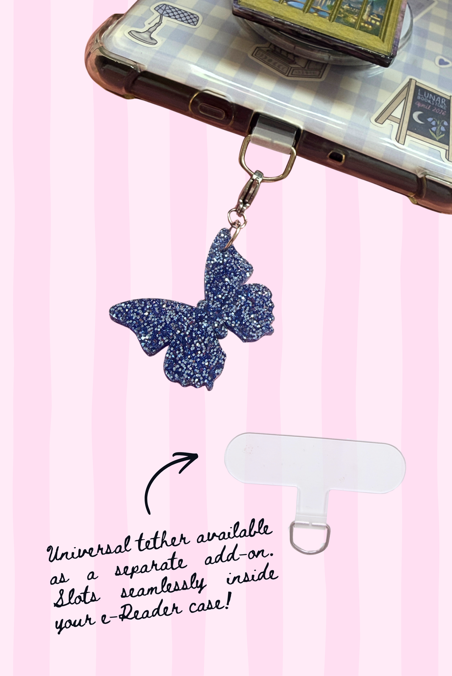 e-Reader Charms - Butterflies