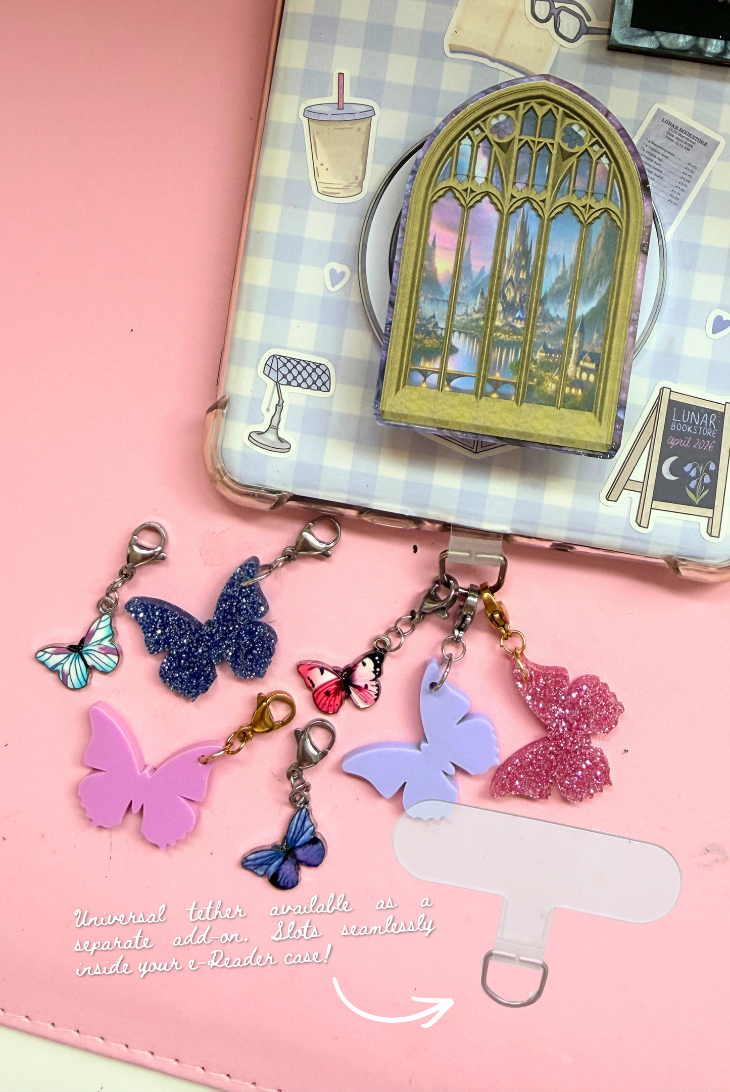 e-Reader Charms - Butterflies