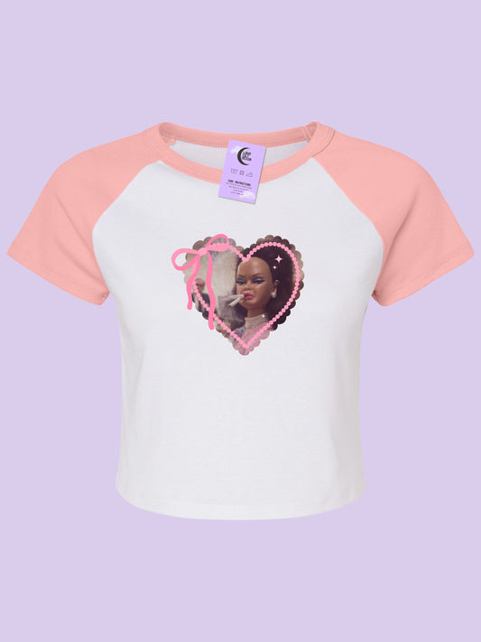 Disgusted Doll Baby Tee