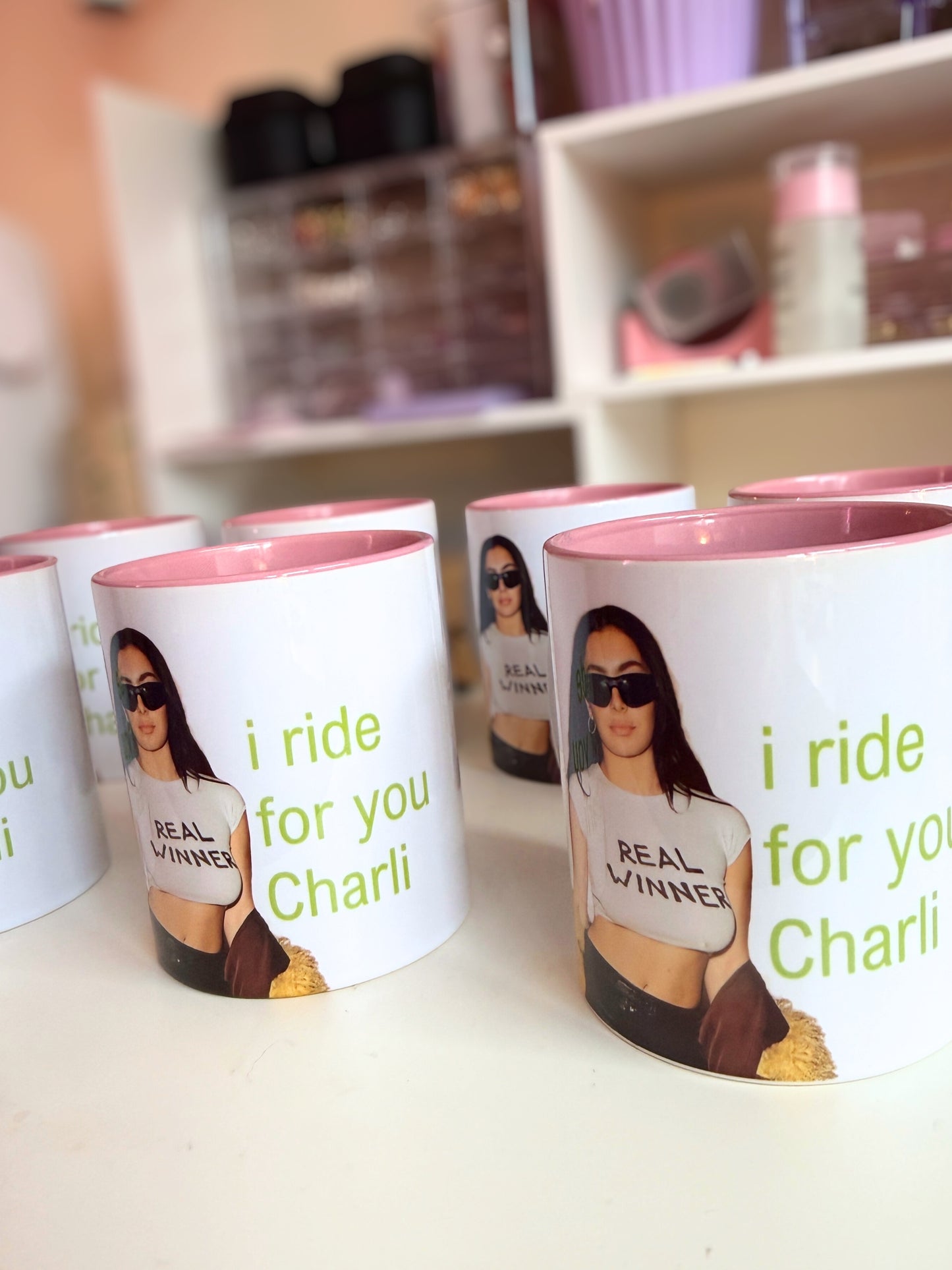 I Ride For You Charli Ceramic Mug